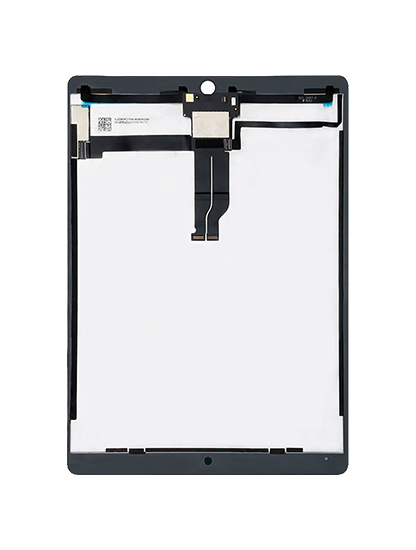LCD Display mit Touchscreen-Digitizer & Daughter Platine Flex vormontiert für iPad Pro 12.9" 1. Gen (2015) (Aftermarket Plus) (Black (Schwarz)) – Bild 2