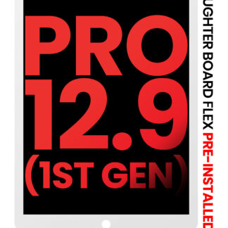 LCD Display mit Touchscreen-Digitizer & Daughter Platine Flex vormontiert für iPad Pro 12.9" 1. Gen (2015) (Aftermarket Plus) (White (Weiß))