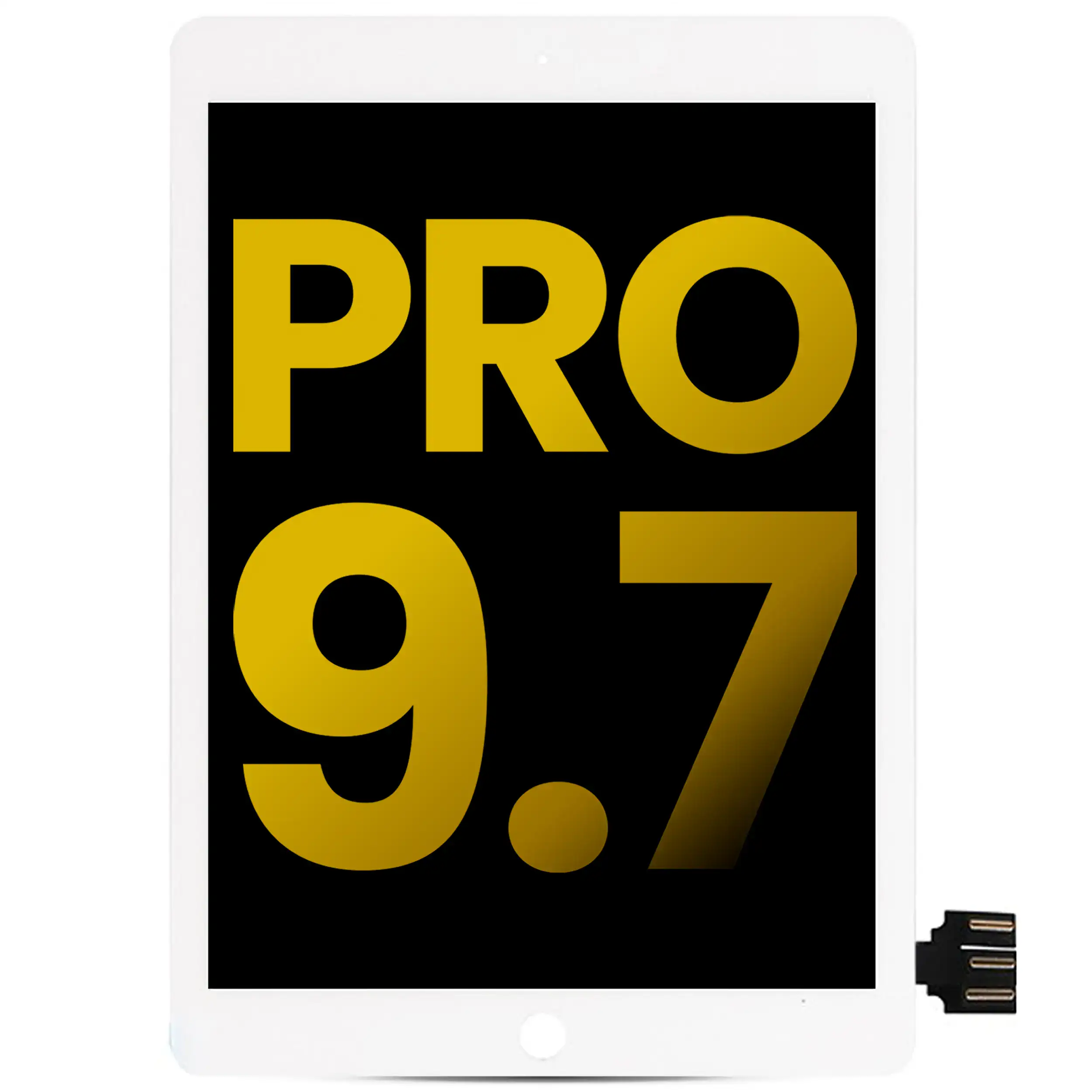 LCD Display mit Touchscreen-Digitizer für iPad Pro 9.7" (2016) (professionell aufgearbeitet) (White (Weiß)) – Bild 2
