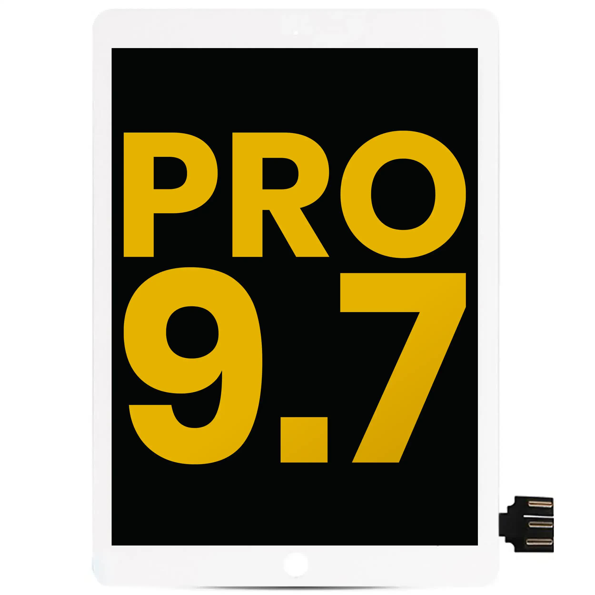 LCD Display mit Touchscreen-Digitizer für iPad Pro 9.7" (2016) (professionell aufgearbeitet) (White (Weiß))