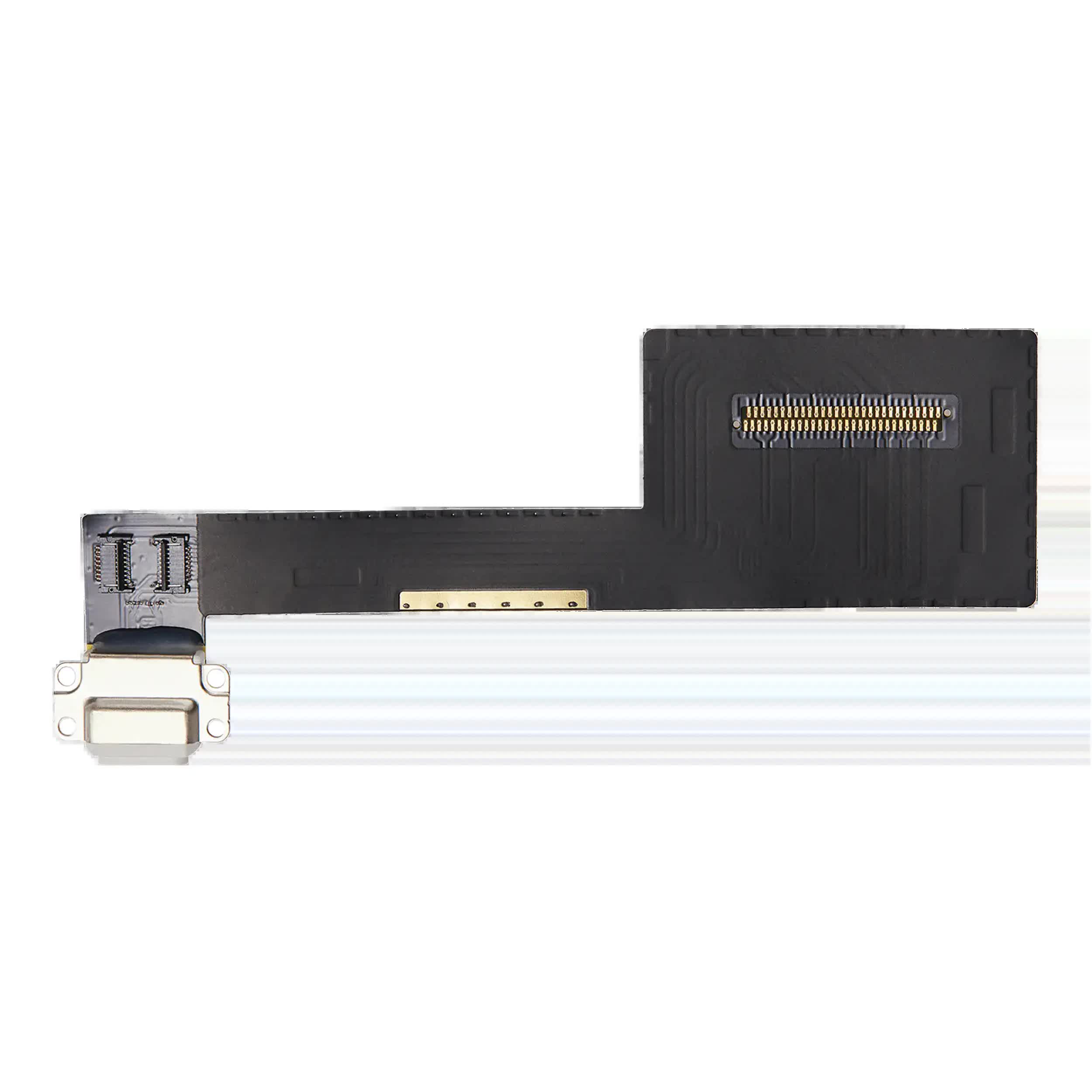 Ladebuchse Flexkabel für iPad Pro 9.7" (Silver (Silber)) (Aftermarket Plus)