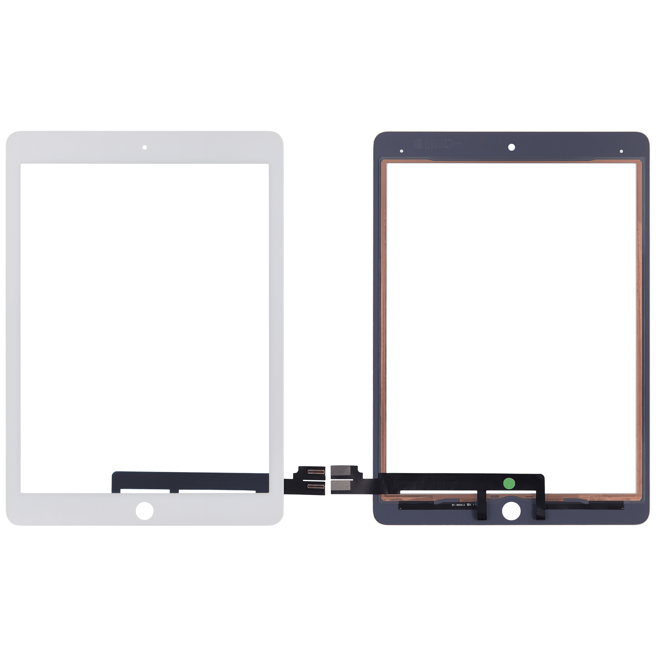 Touchscreen-Digitizer für iPad Pro 9.7" (OCA vormontiert & Glas Separation erforderlich) (Aftermarket Plus) (White (Weiß)) – Bild 2