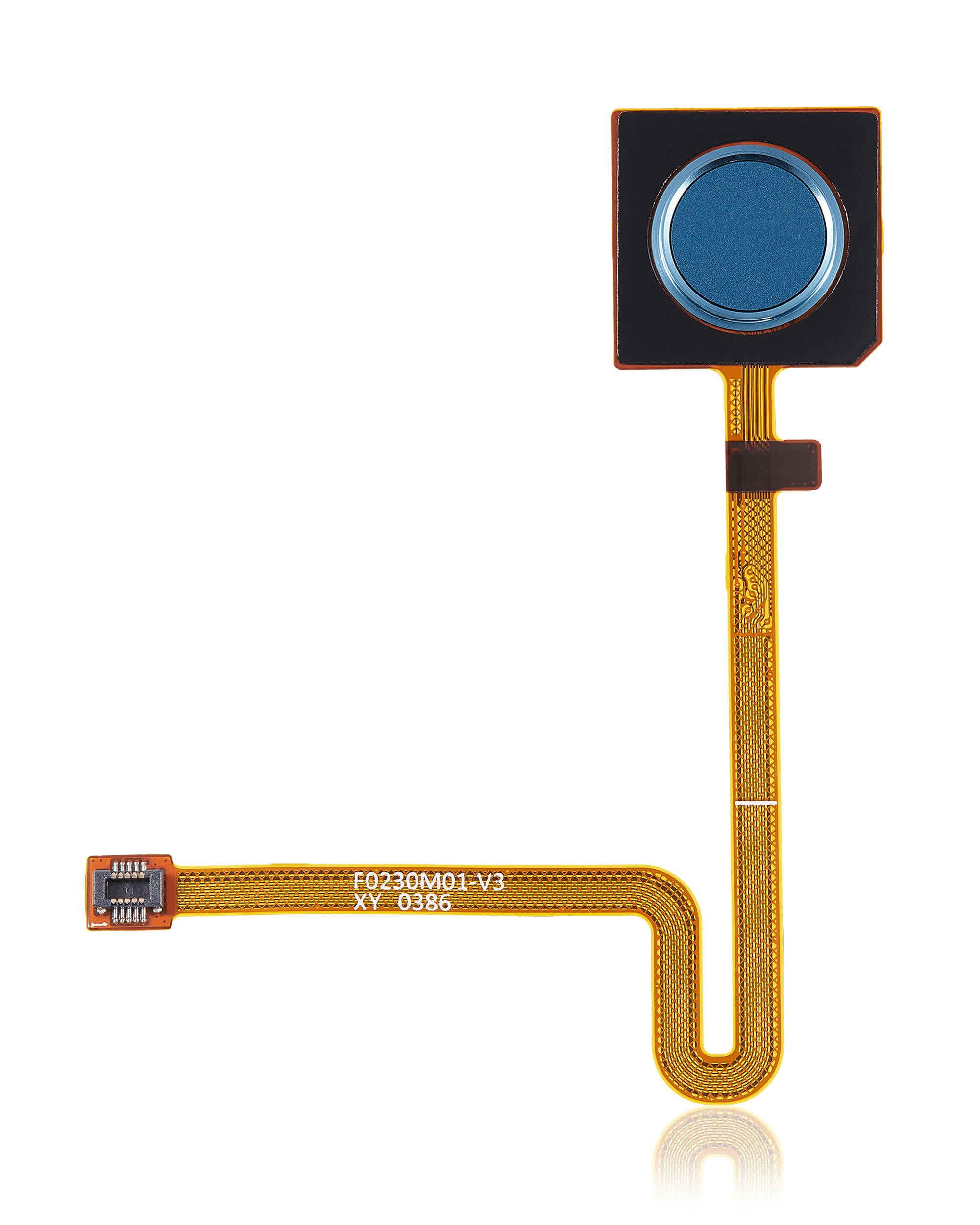 Fingerabdrucksensor mit Flexkabel für LG Q60 (neu Moroccan Blue)