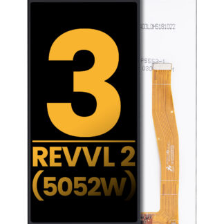 LCD Display ohne Rahmen für T-Mobile Revvl 2 (5052W / 2019) (professionell aufgearbeitet)