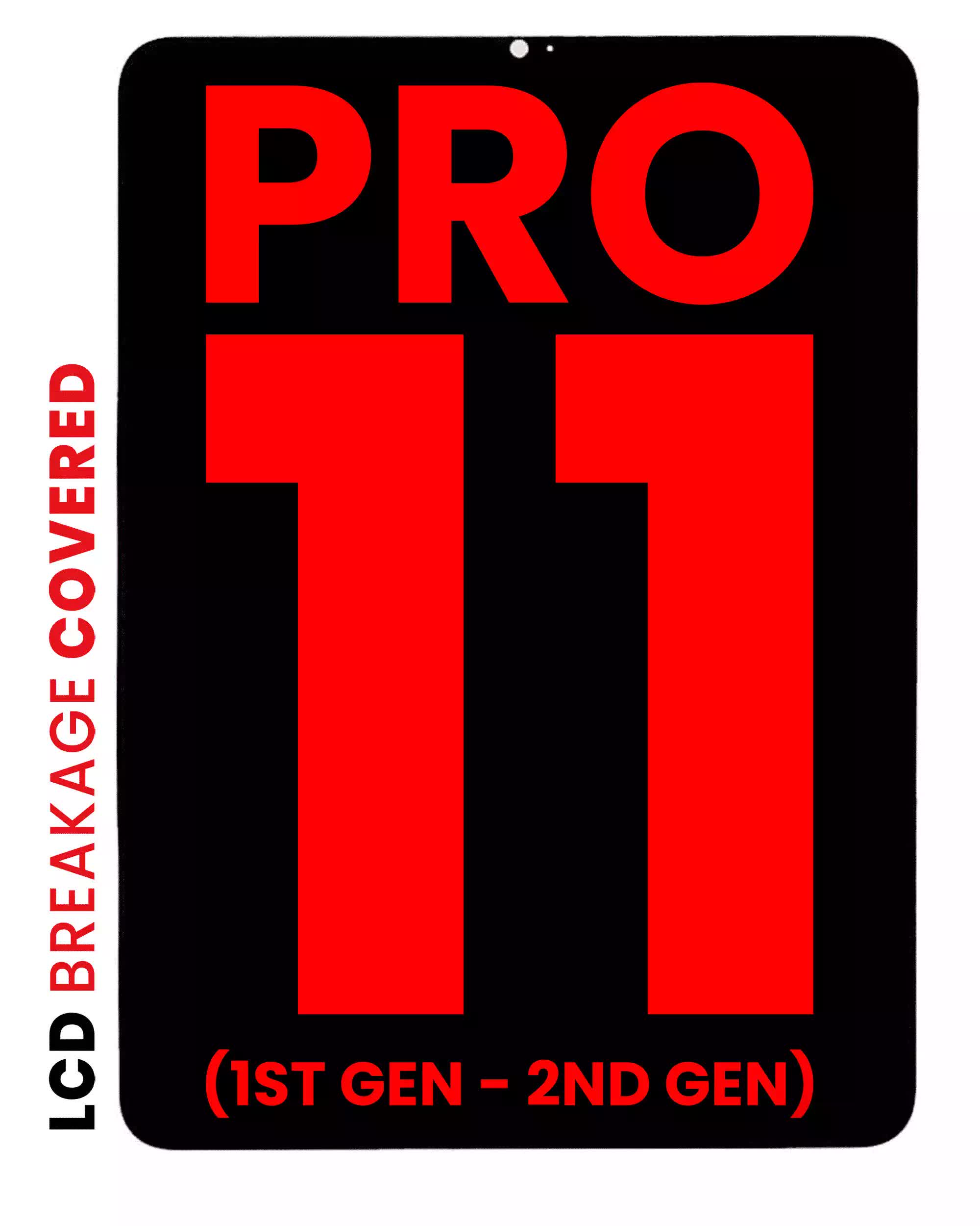 LCD Display mit Touchscreen-Digitizer für iPad Pro 11" 1. Gen (2018) / iPad Pro 11" 2nd Gen (2020) (Aftermarket Pro: XO7)