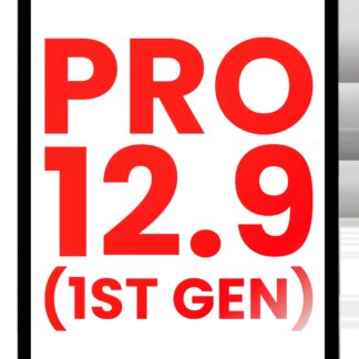 Touchscreen-Digitizer für iPad Pro 12.9" 1. Gen (2015) (OCA vormontiert & Glas Separation erforderlich) (Aftermarket Plus) (Black (Schwarz))