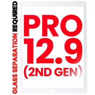 Touchscreen-Digitizer für iPad Pro 12.9" 2nd Gen (2017) (Glas Separation erforderlich) (Aftermarket Plus) (White (Weiß))