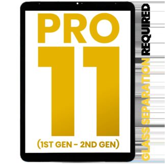 Touchscreen-Digitizer für iPad Pro 11" 1. Gen (2018) / iPad Pro 11" 2nd Gen (2020) (OCA vormontiert & Glas Separation erforderlich) (Premium)