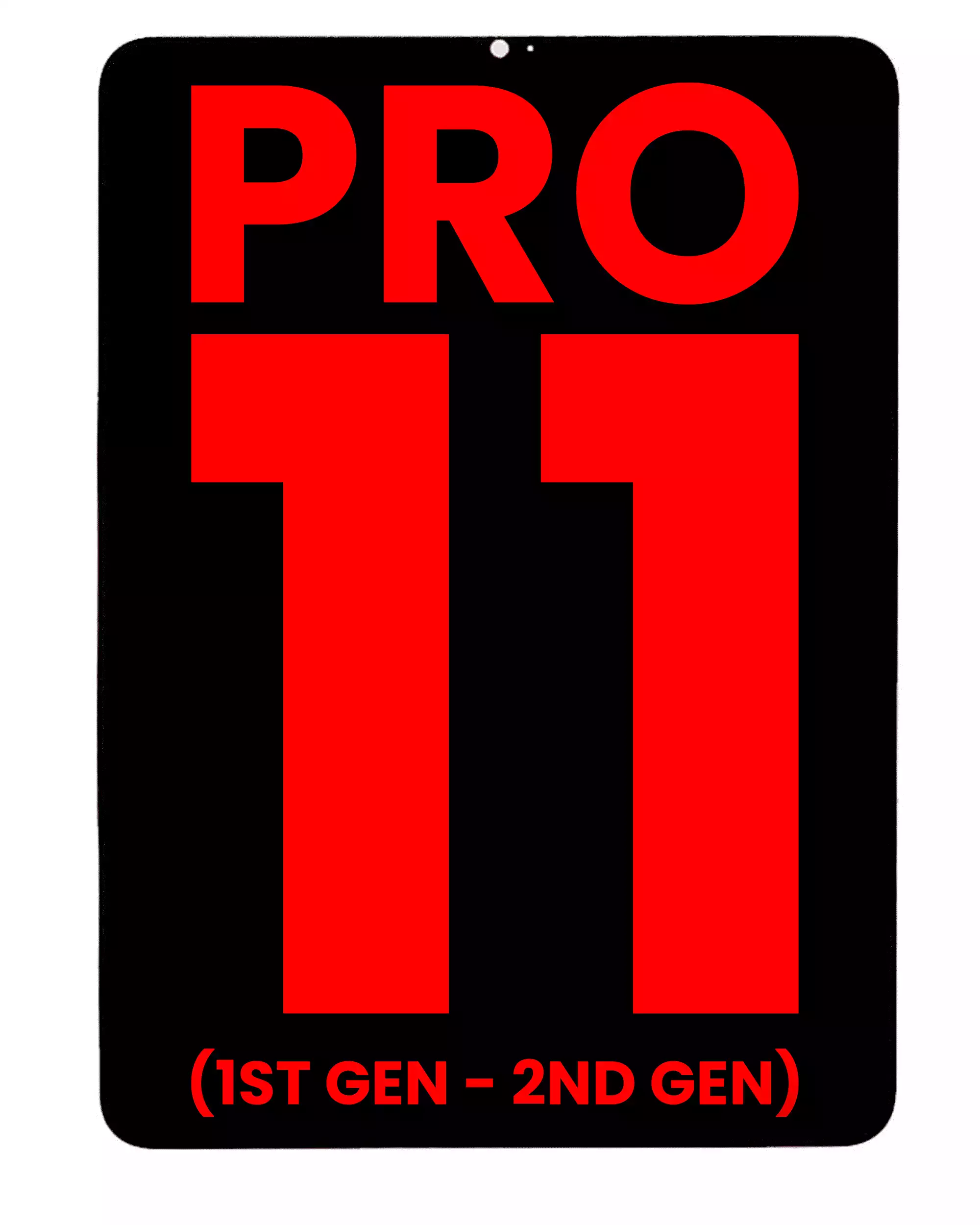 LCD Display mit Touchscreen-Digitizer für iPad Pro 11" 1. Gen (2018) / iPad Pro 11" 2nd Gen (2020) (Aftermarket Plus) – Bild 2