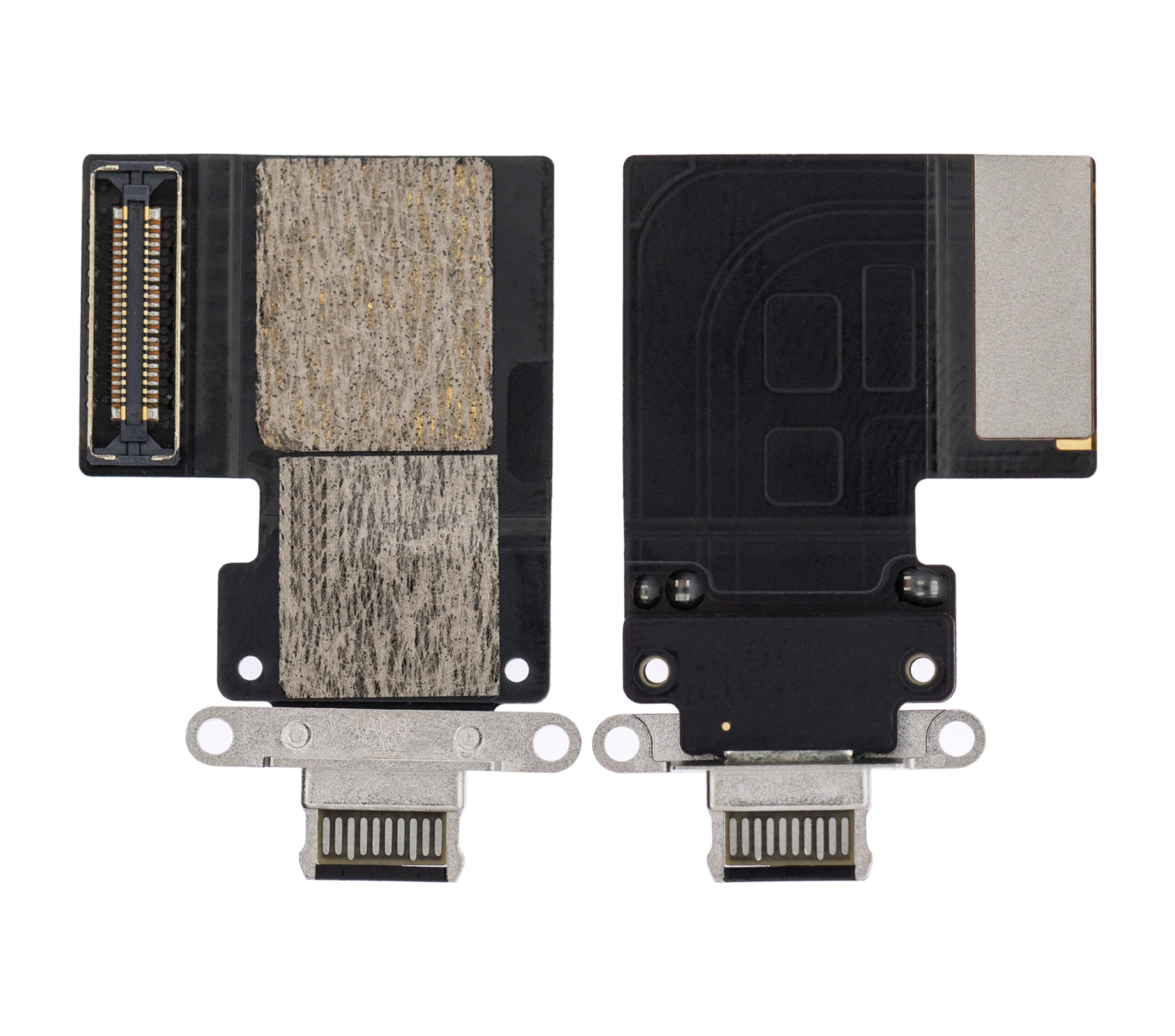 Ladebuchse Flexkabel für iPad Pro 12.9" 3. Gen (2018) / 4th Gen (2020) / iPad Pro 11" 1. Gen (2018) / Pro 11" 2nd Gen (2020) (Premium) (Black (Schwarz)) – Bild 2
