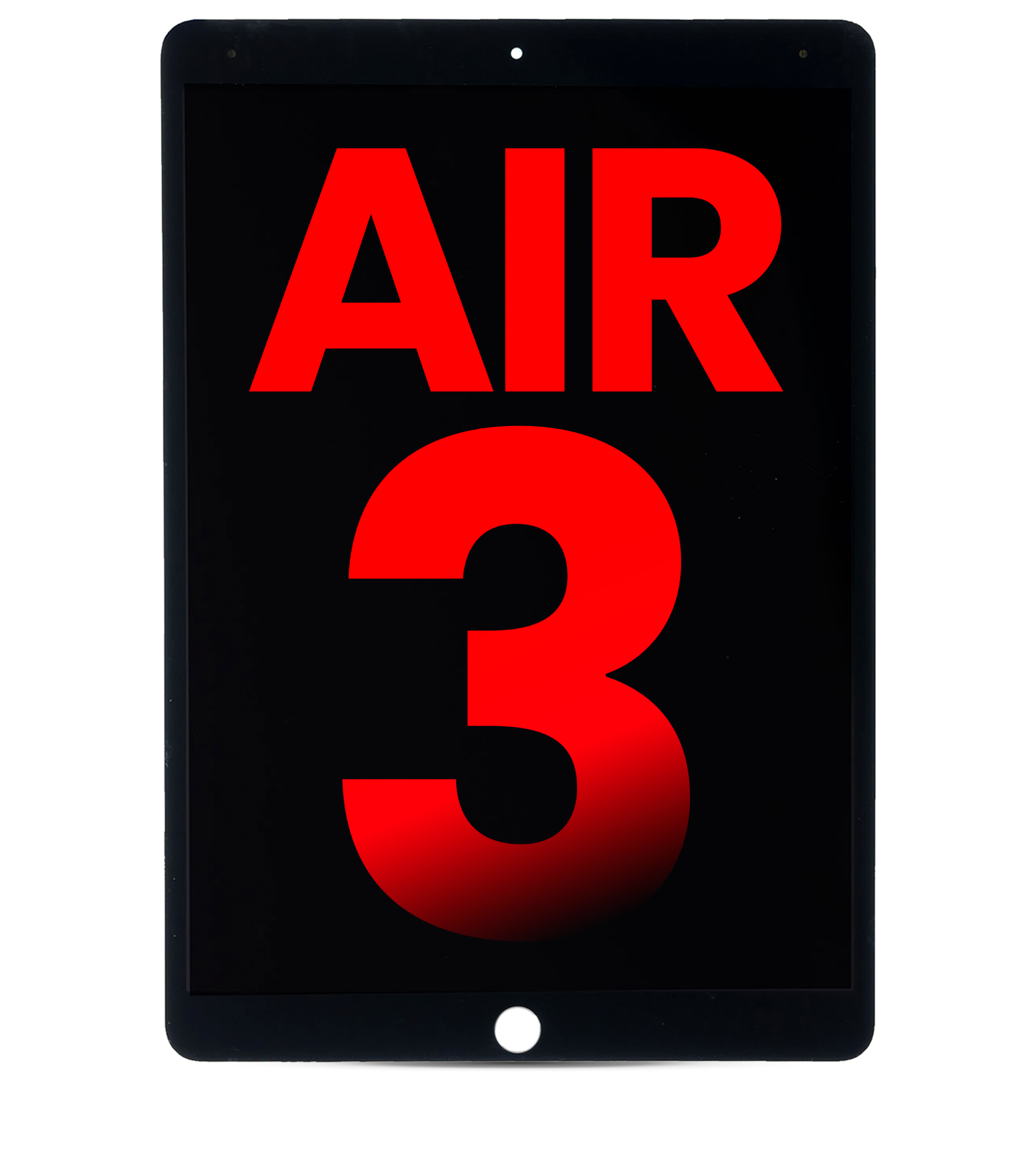 LCD Display mit Touchscreen-Digitizer für iPad Air 3 (Aftermarket Plus) (Black (Schwarz)) – Bild 3