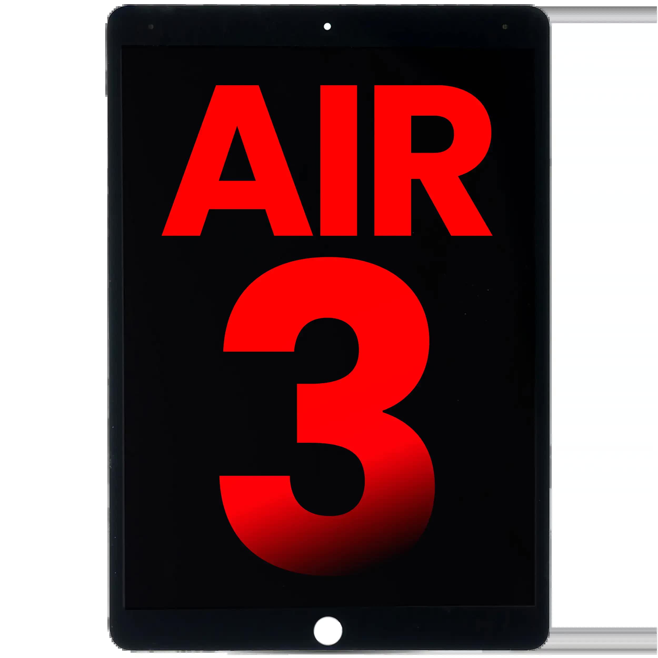 LCD Display mit Touchscreen-Digitizer für iPad Air 3 (Aftermarket Plus) (Black (Schwarz))