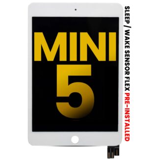 LCD Display mit Touchscreen-Digitizer für iPad Mini 5 (professionell aufgearbeitet) (White (Weiß))