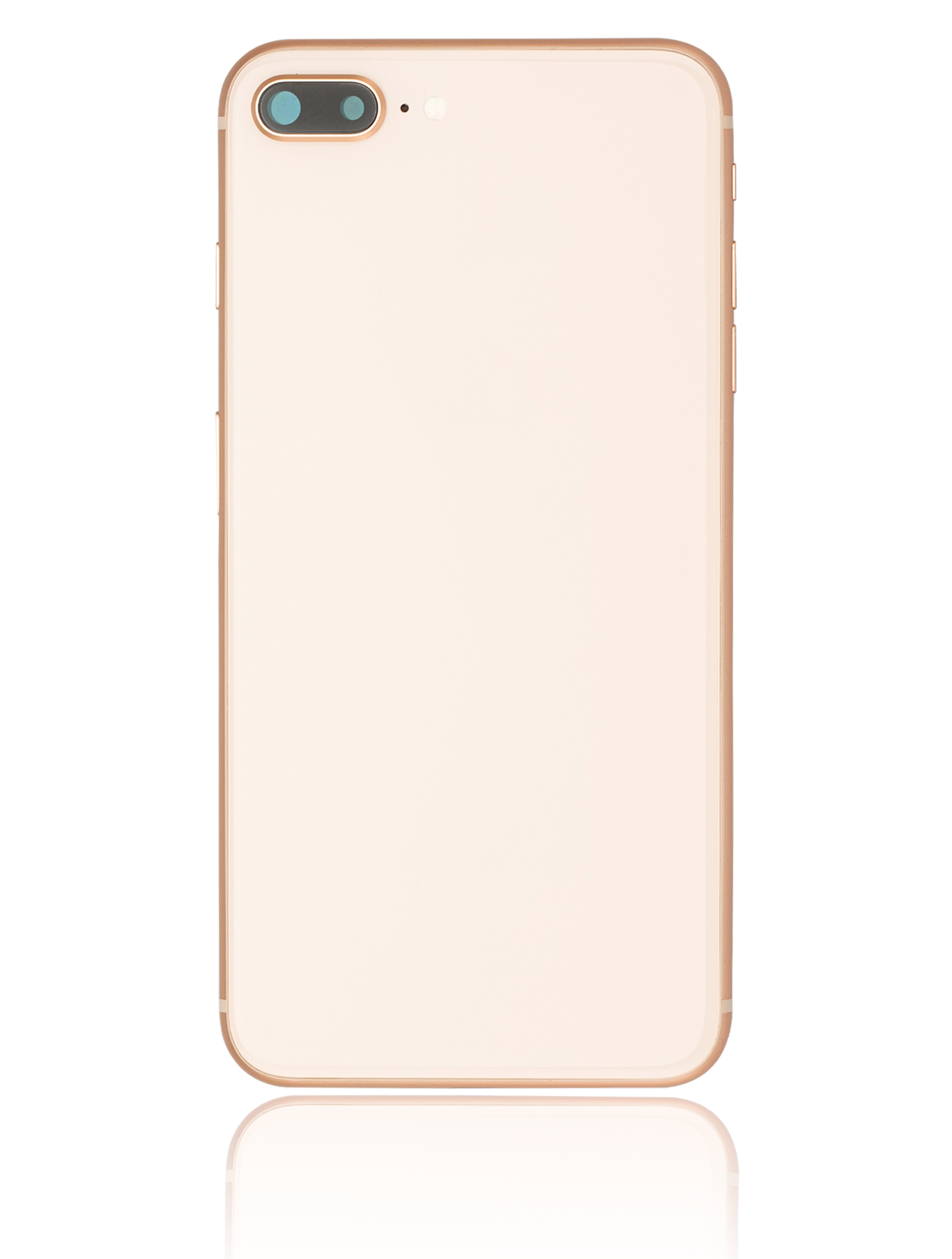 Rückgehäuse mit Kleinteilen vormontiert für iPhone 8 Plus (ausgebautes Originalteil: Grade C) (Gold) – Bild 2