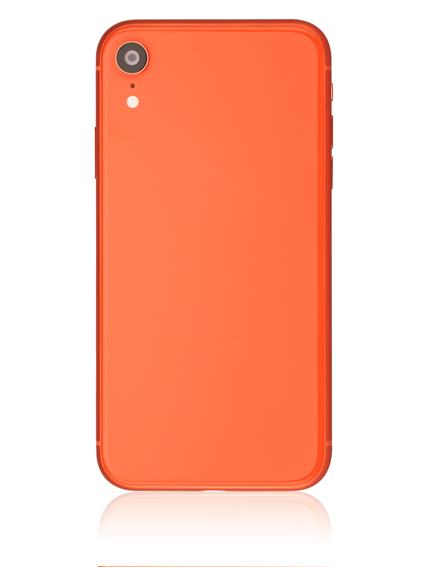 Rückgehäuse mit Kleinteilen vormontiert für iPhone XR (ausgebautes Originalteil: Grade C) (Coral) – Bild 2