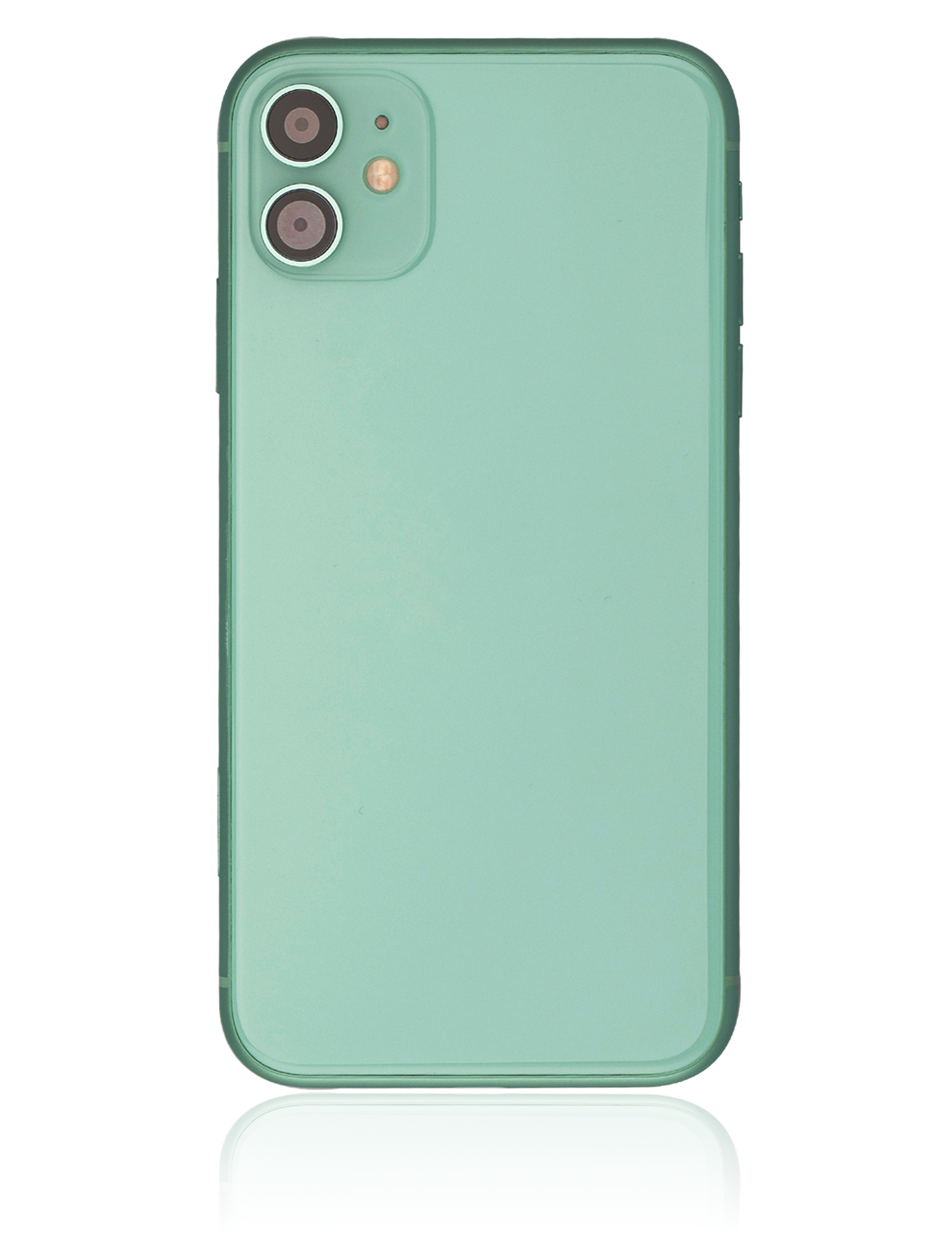 Rückgehäuse mit Kleinteilen vormontiert für iPhone 11 (ausgebautes Originalteil: Grade B) (Green (Grün)) – Bild 2