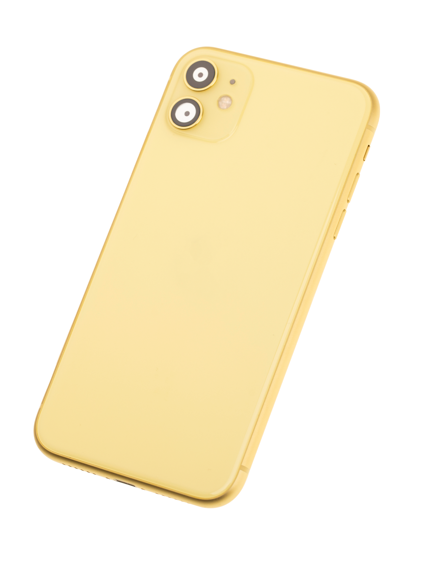 Rückgehäuse mit Kleinteilen vormontiert für iPhone 11 (ausgebautes Originalteil: Grade B) (Yellow) – Bild 4