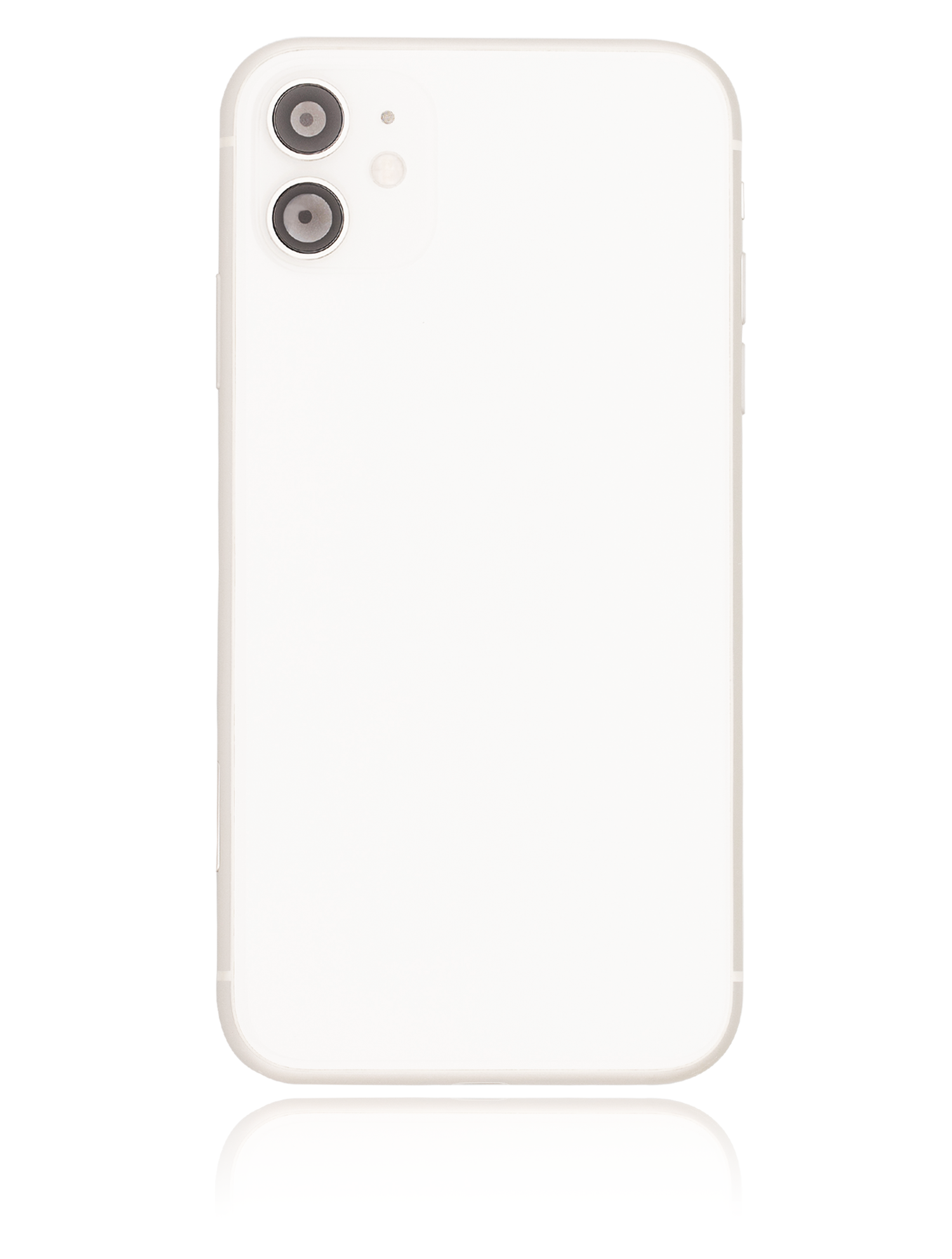 Rückgehäuse mit Kleinteilen vormontiert für iPhone 11 (ausgebautes Originalteil: Grade B) (White (Weiß)) – Bild 2
