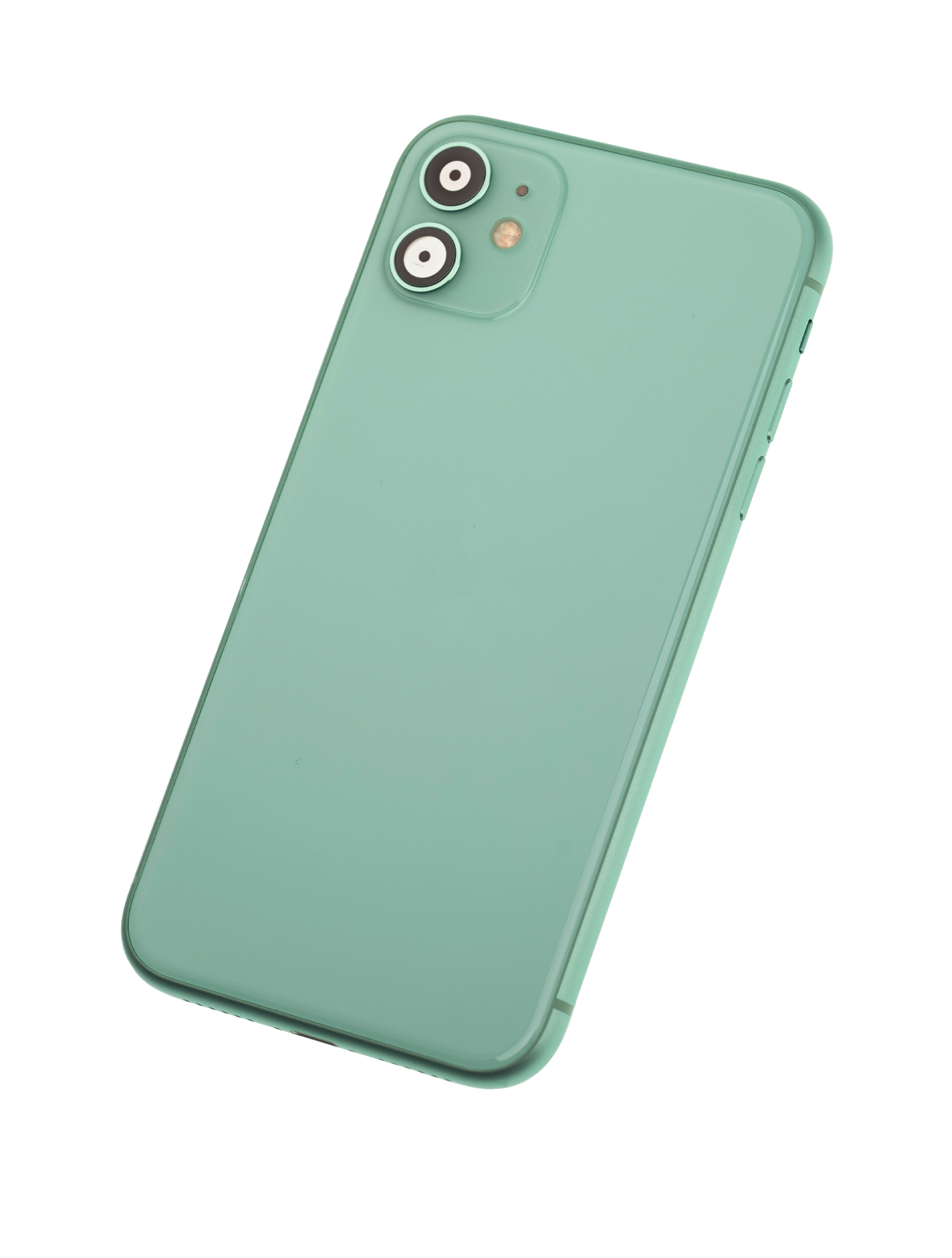 Rückgehäuse mit Kleinteilen vormontiert für iPhone 11 (ausgebautes Originalteil: Grade C) (Green (Grün)) – Bild 4