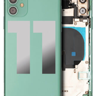 Rückgehäuse mit Kleinteilen vormontiert für iPhone 11 (ausgebautes Originalteil: Grade C) (Green (Grün))