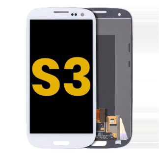 LCD Display ohne Rahmen für Samsung Galaxy S3 (professionell aufgearbeitet) (White (Weiß))