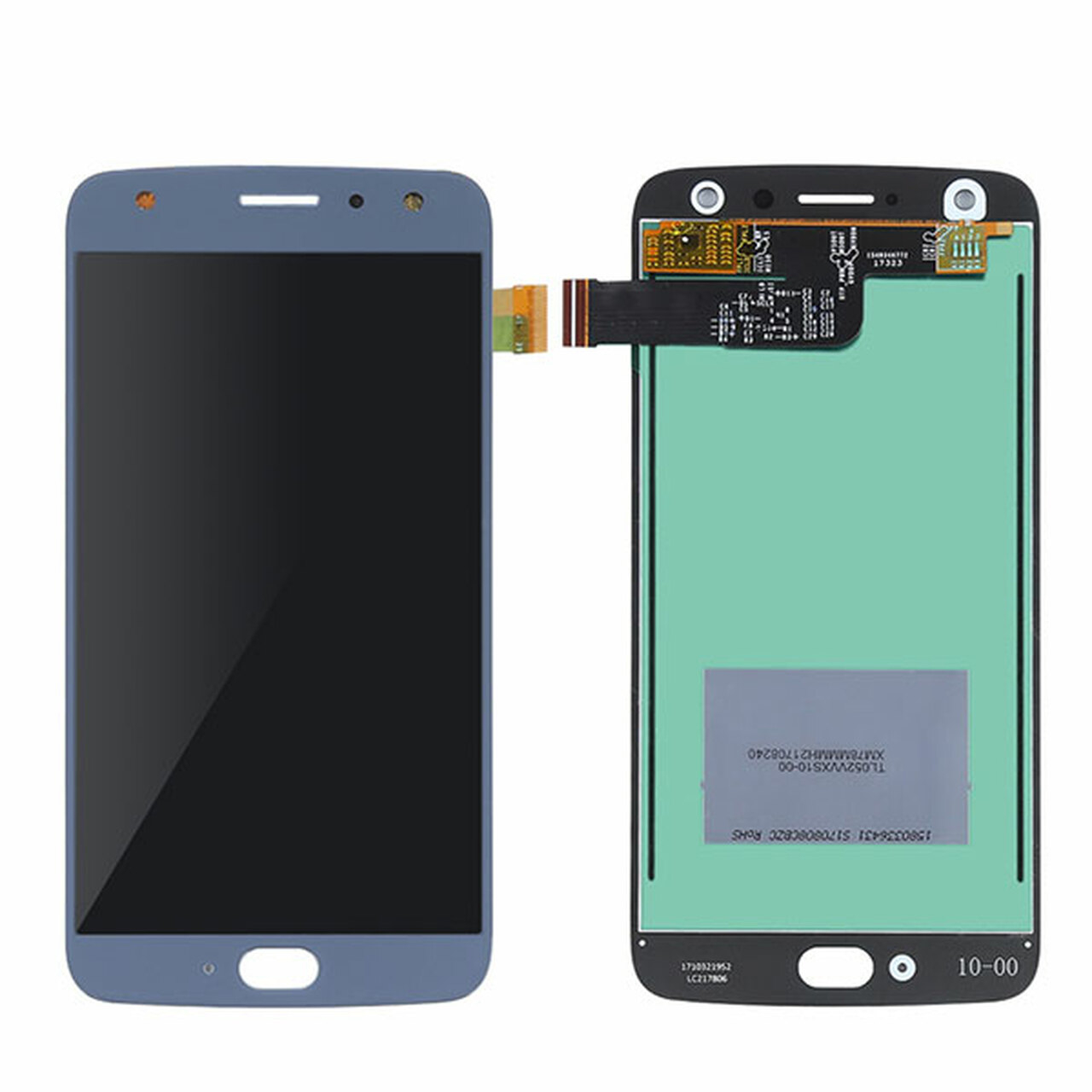 LCD Display ohne Rahmen für Motorola Moto X4 (XT1900 / 2017) (Original) (Sterling Blue) – Bild 3