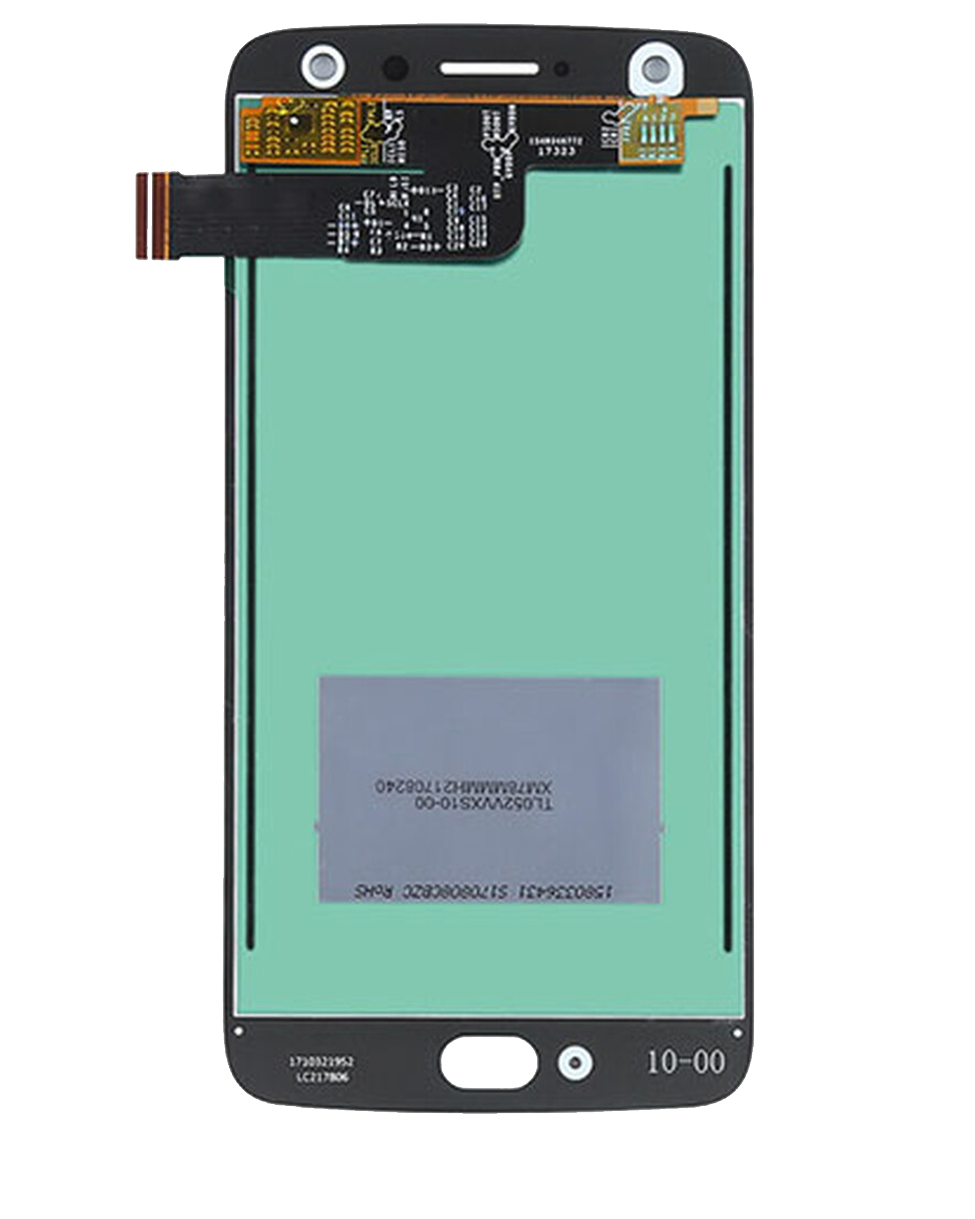 LCD Display ohne Rahmen für Motorola Moto X4 (XT1900 / 2017) (Original) (Sterling Blue) – Bild 4