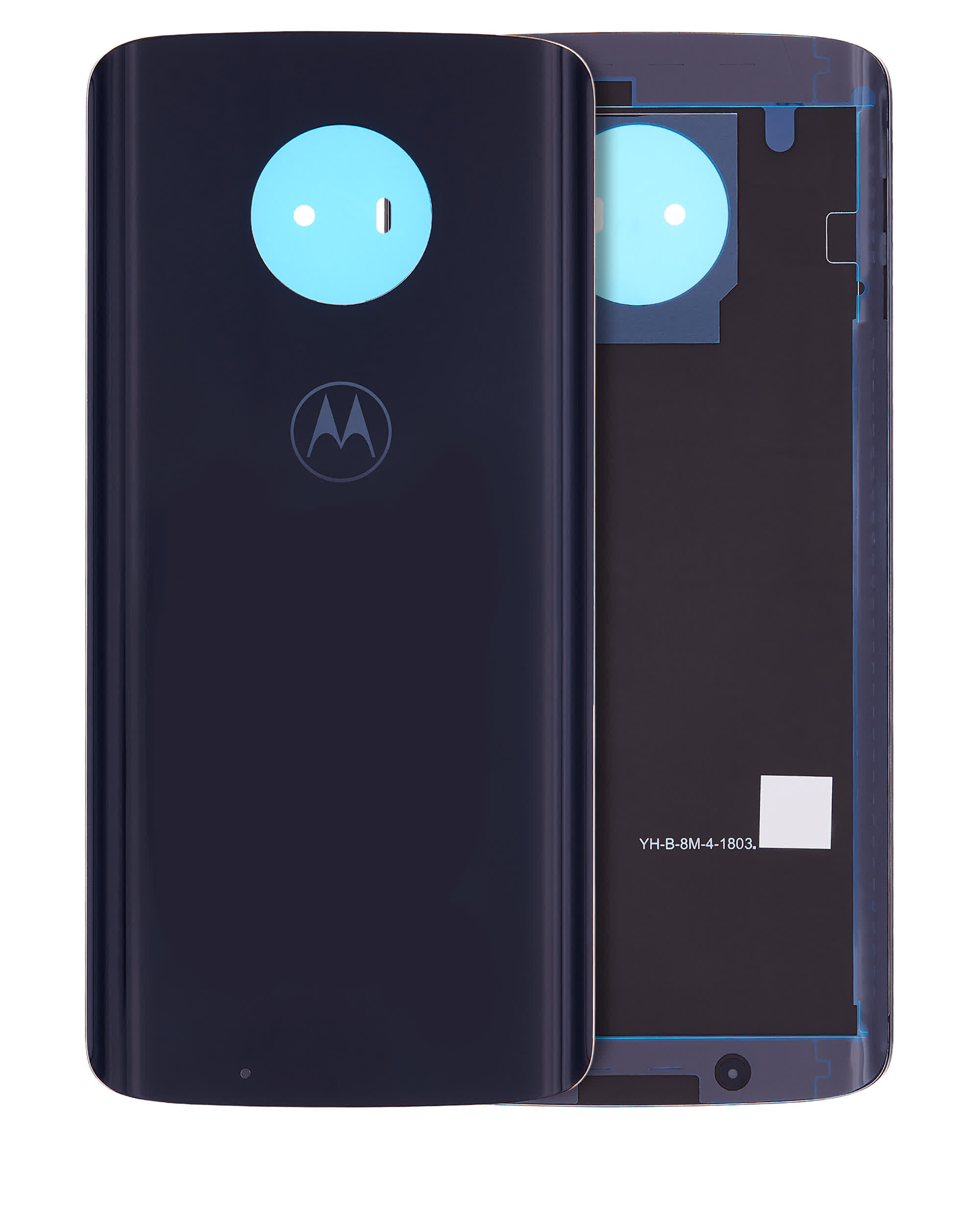 Rückdeckelglas für Motorola Moto G6 (XT1925 / 2018) (Original) (Deep Indigo)