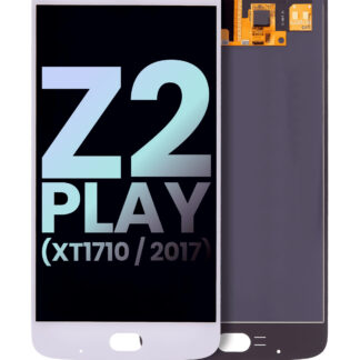 LCD Display ohne Rahmen für Motorola Moto Z2 Play (XT1710 / 2017) (Original) (White (Weiß))