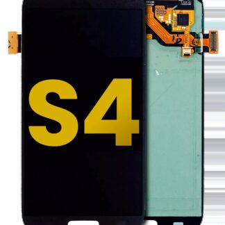 OLED Display ohne Rahmen für Samsung Galaxy S4 (professionell aufgearbeitet) (Black (Schwarz))