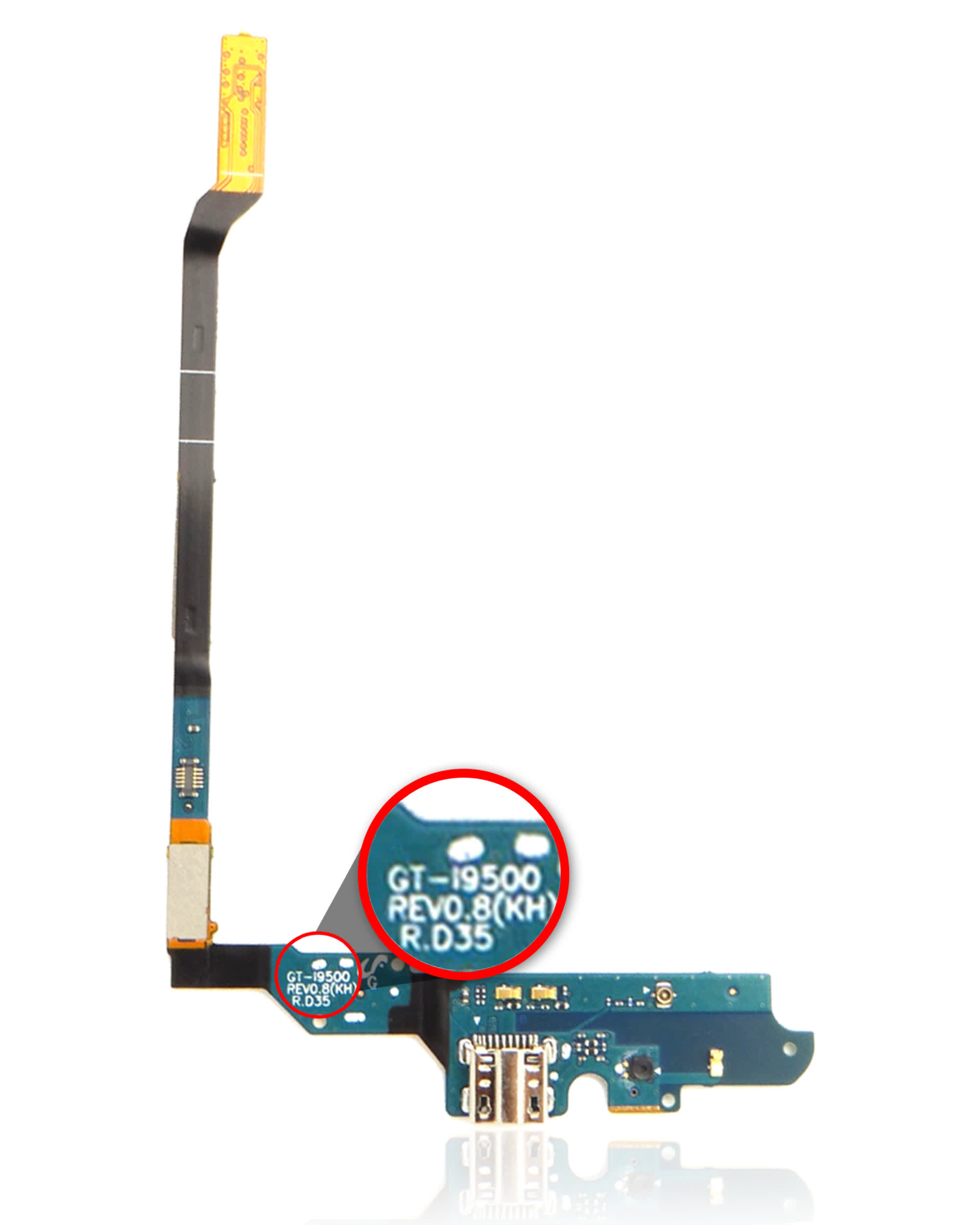 Ladebuchse Flexkabel für Samsung Galaxy S4 (i9500 / International)