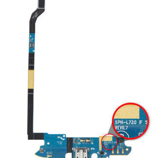 Ladebuchse Flexkabel für Samsung Galaxy S4 (L720) (Sprint)
