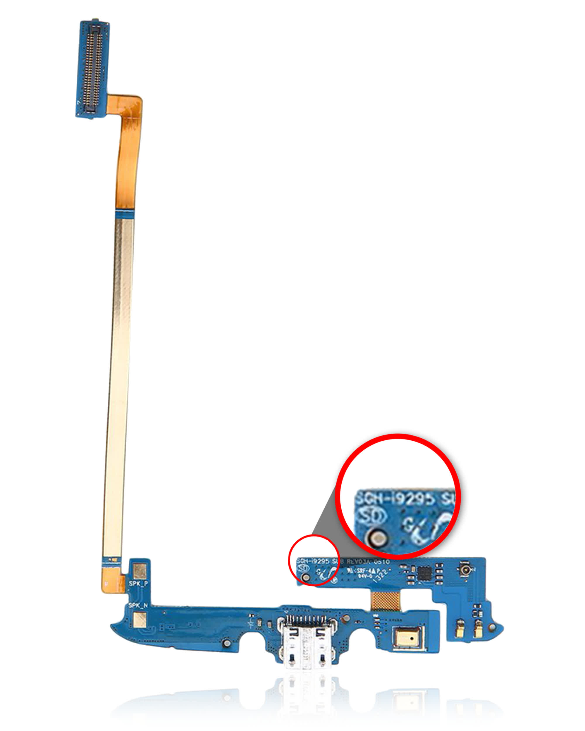 Ladebuchse Flexkabel für Samsung Galaxy S4 Active (I537) (AT&T)