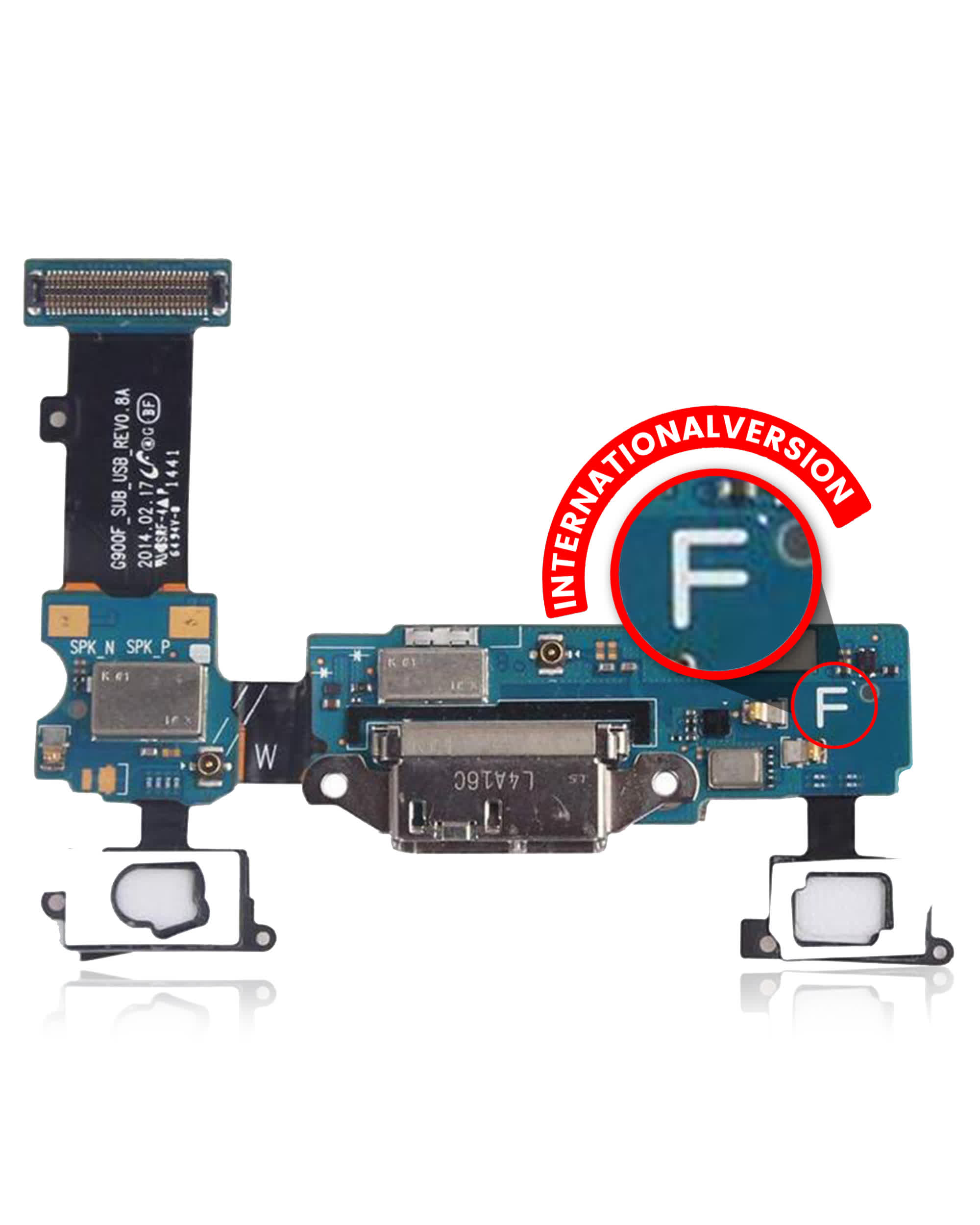 Ladebuchse Flexkabel für Samsung Galaxy S5 (G900F) (International Version)