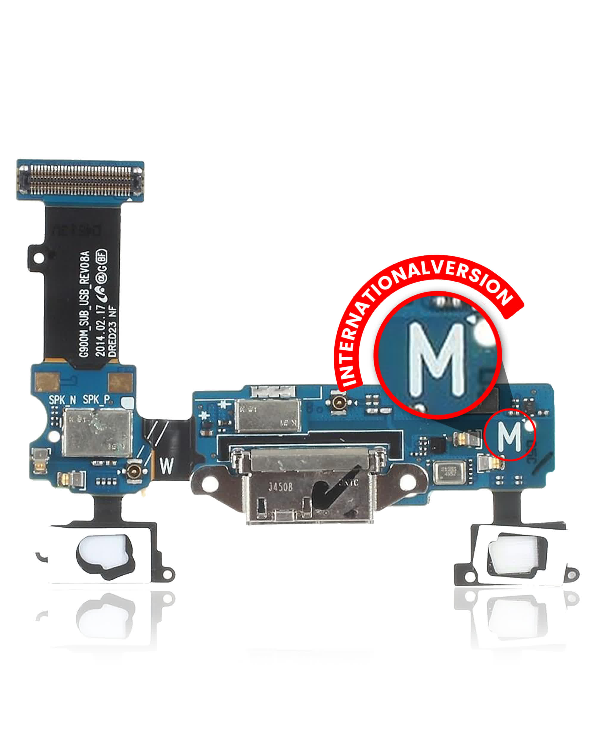 Ladebuchse Flexkabel für Samsung Galaxy S5 (G900M) (International Version)