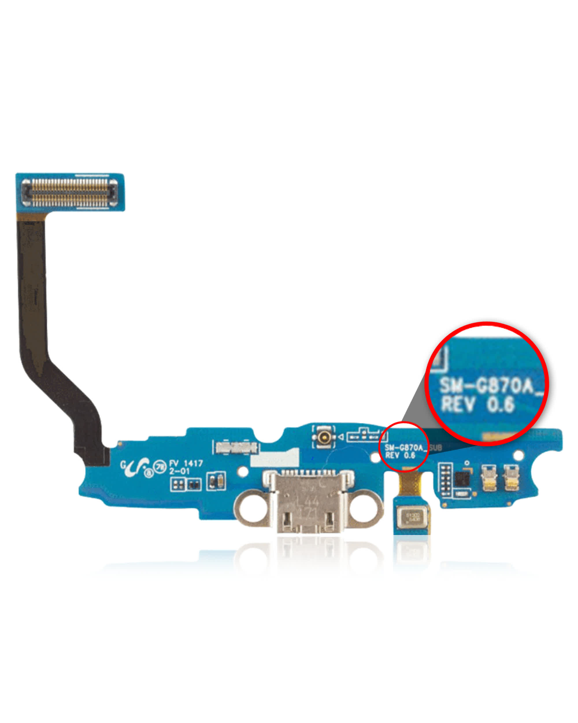 Ladebuchse Flexkabel für Samsung Galaxy S5 Active (AT&T)