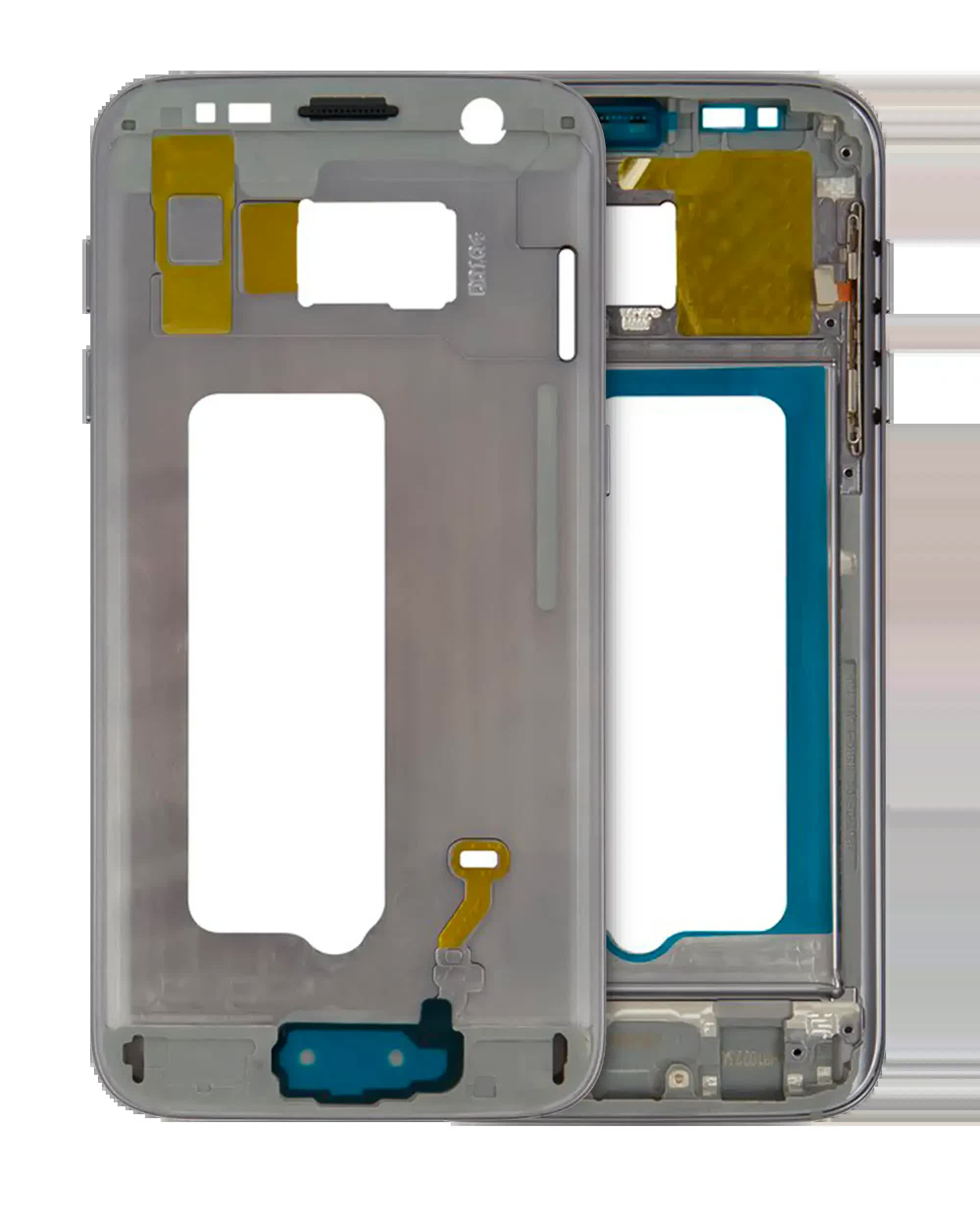 Mittelrahmen für Samsung Galaxy S7 (mit Kleinteilen) (Black (Schwarz))