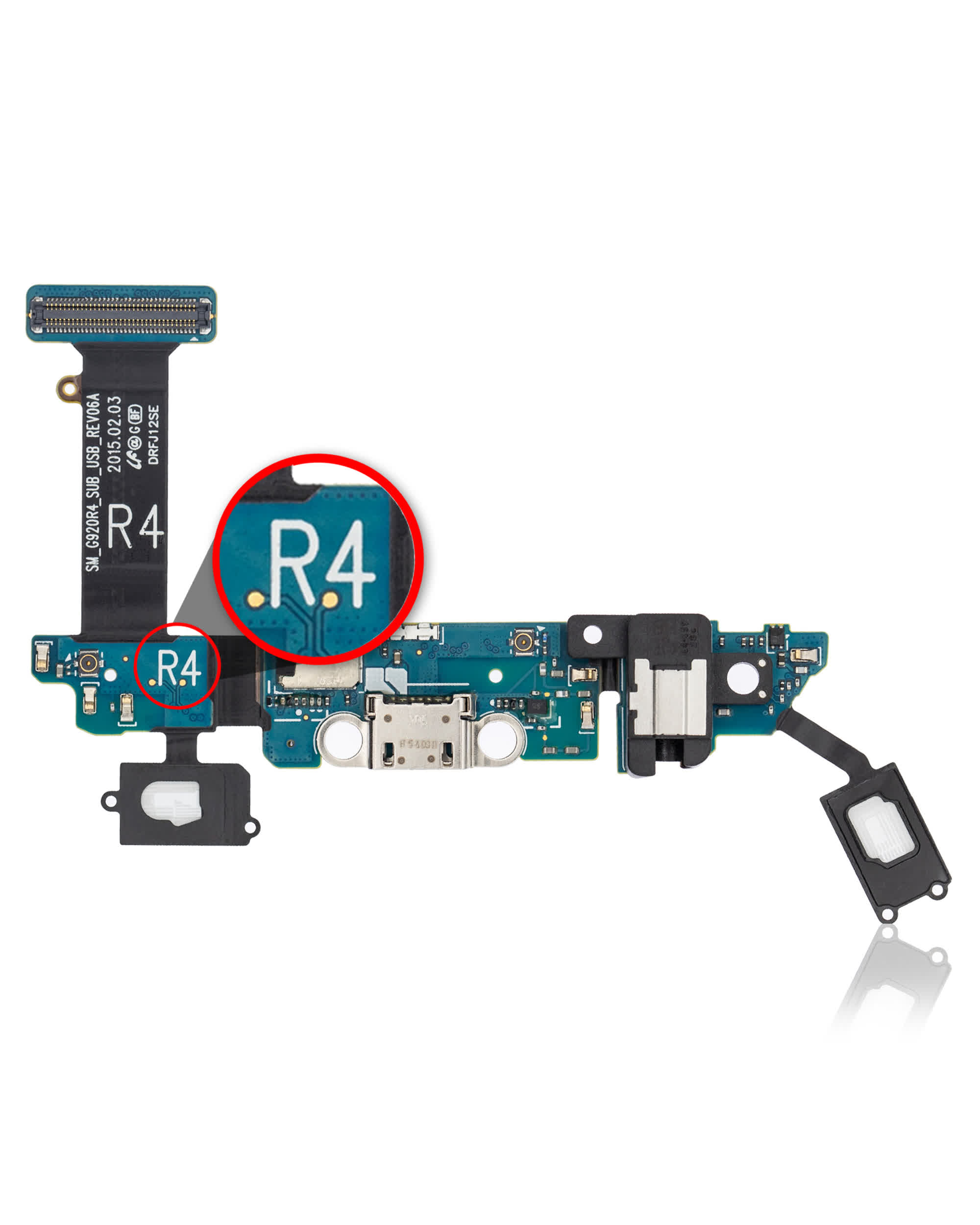 Ladebuchse Flexkabel für Samsung Galaxy S6 (G920R4) (US Cellular)