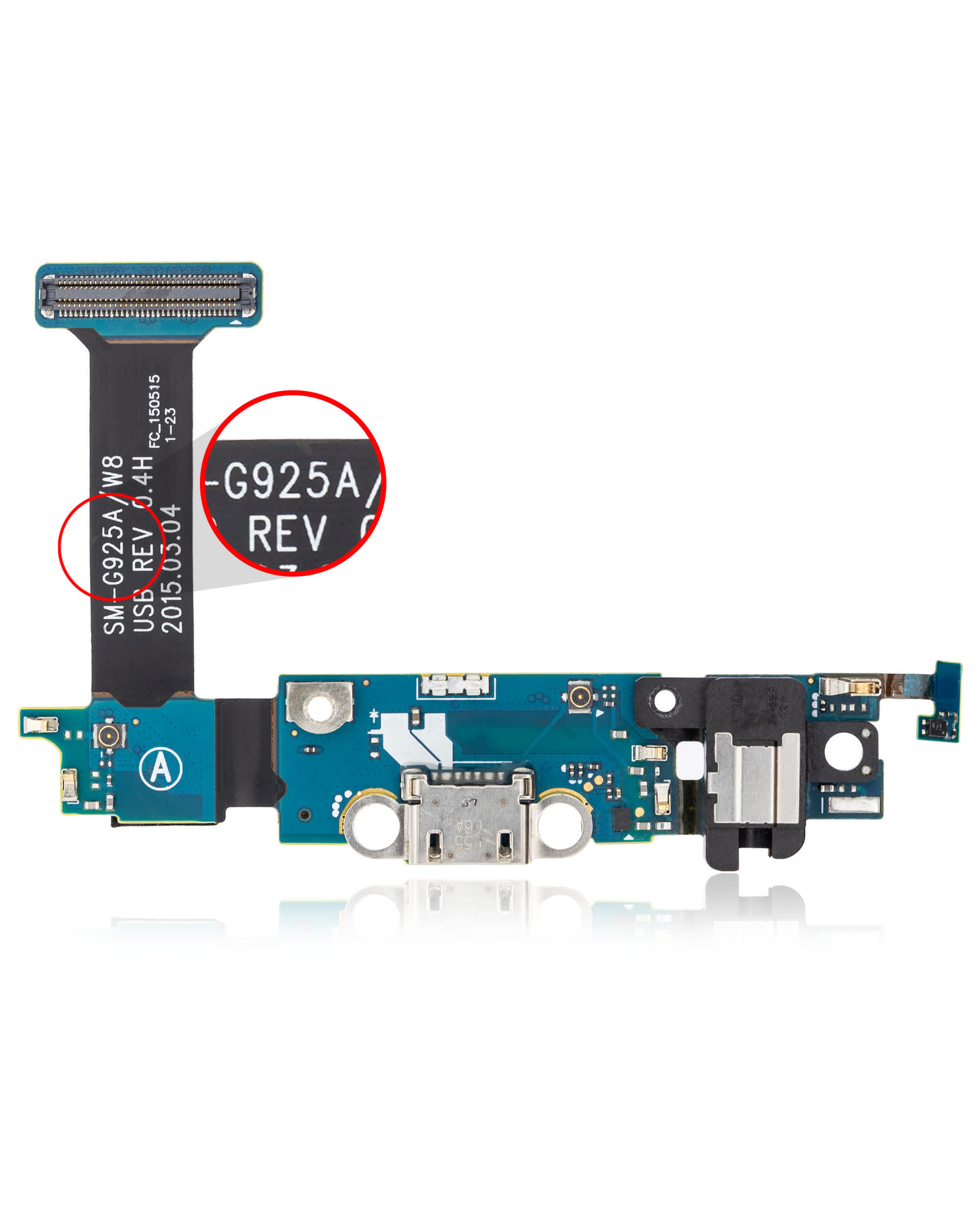 Ladebuchse Flexkabel für Samsung Galaxy S6 Edge (G925A) (AT&T)