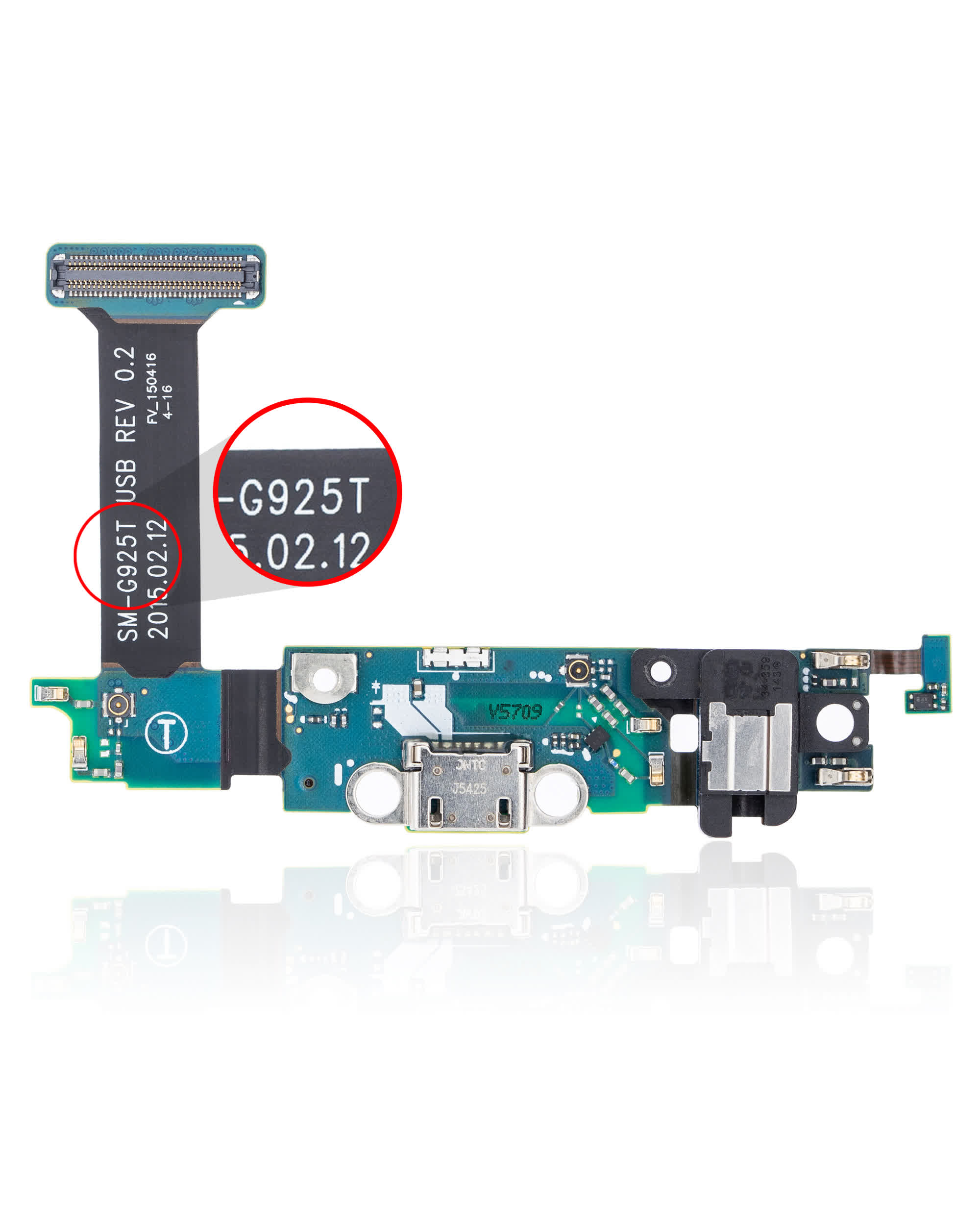Ladebuchse Flexkabel für Samsung Galaxy S6 Edge (G925T) (T-Mobile)