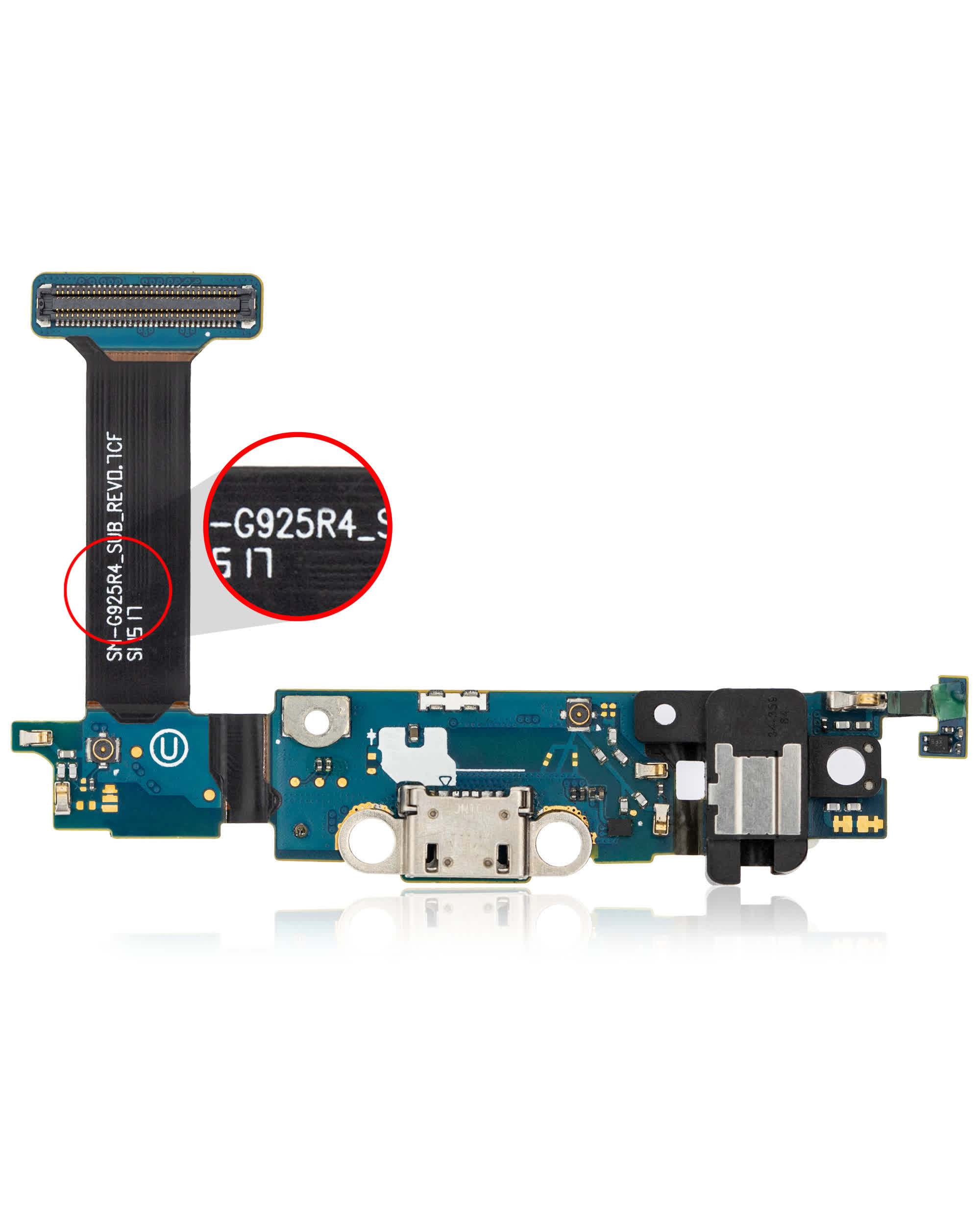 Ladebuchse Flexkabel für Samsung Galaxy S6 Edge (G925R4) (US Cellular)