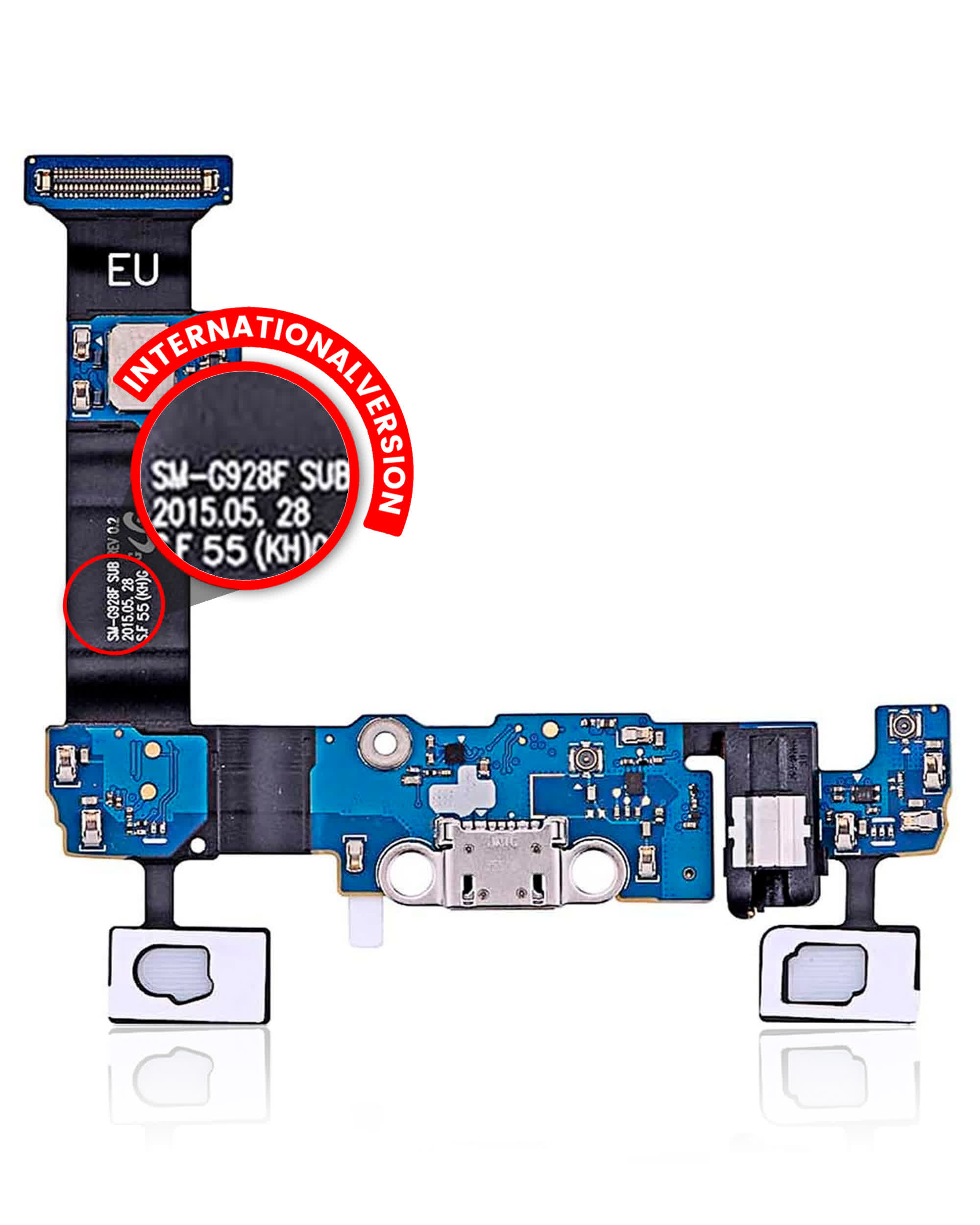 Ladebuchse Flexkabel für Samsung Galaxy S6 Edge Plus (G928F) (International Version)