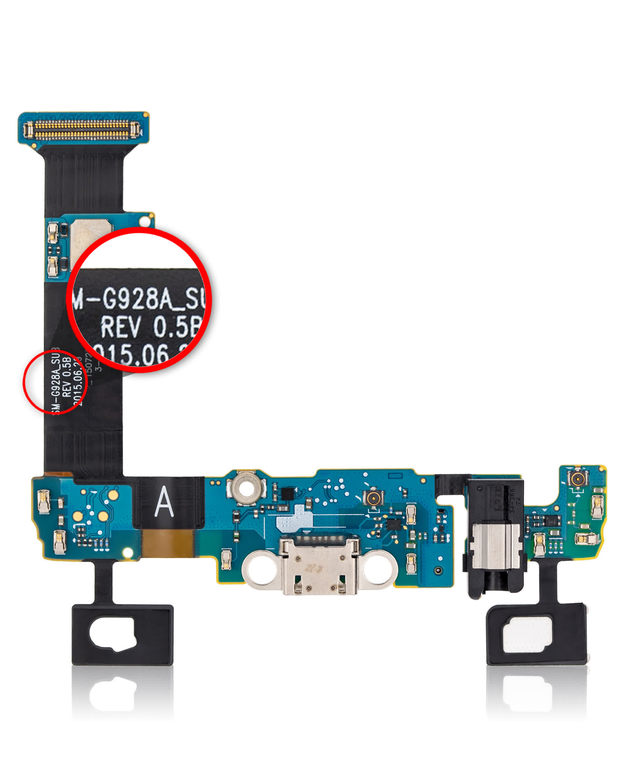Ladebuchse Flexkabel für Samsung Galaxy S6 Edge Plus (G928A) (AT&T)