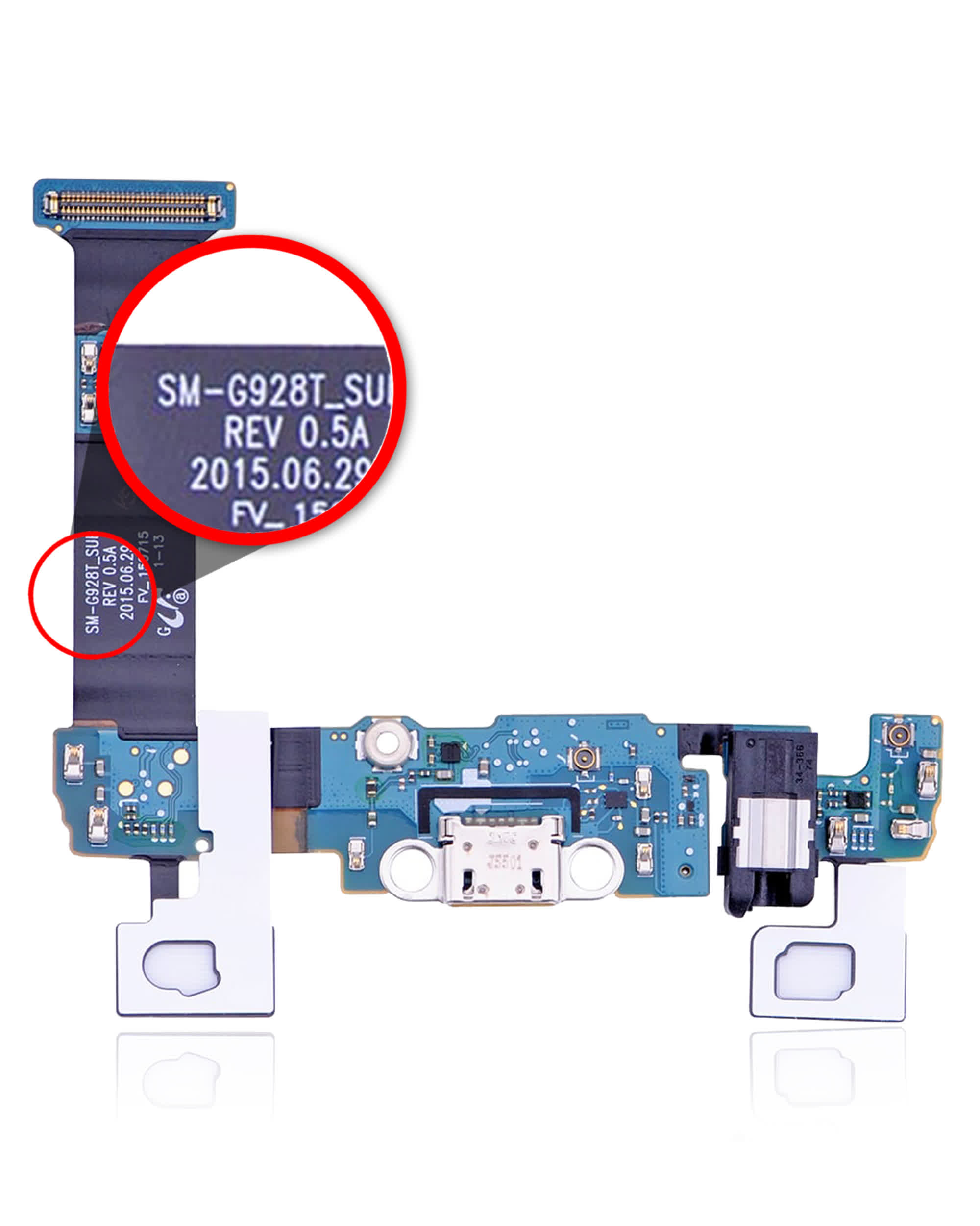 Ladebuchse Flexkabel für Samsung Galaxy S6 Edge Plus (G928T) (T-Mobile)