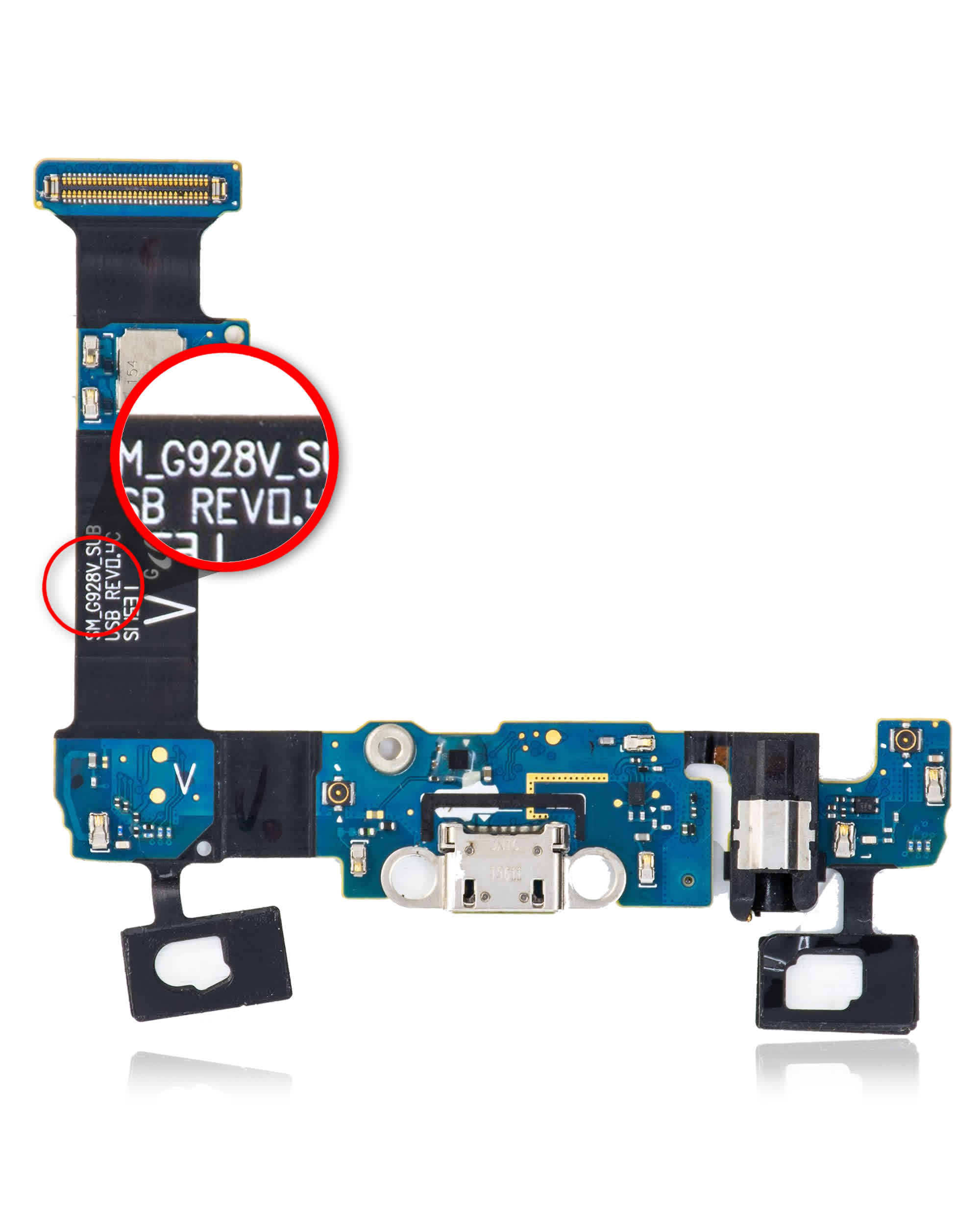 Ladebuchse Flexkabel für Samsung Galaxy S6 Edge Plus G928V (Verizon)
