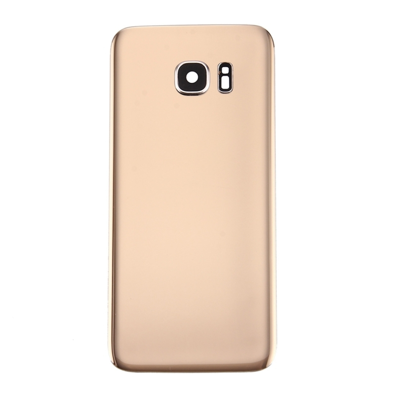Rückdeckelglas mit Kameraglas für Samsung Galaxy S7 Edge (Service Pack) (Gold) – Bild 4