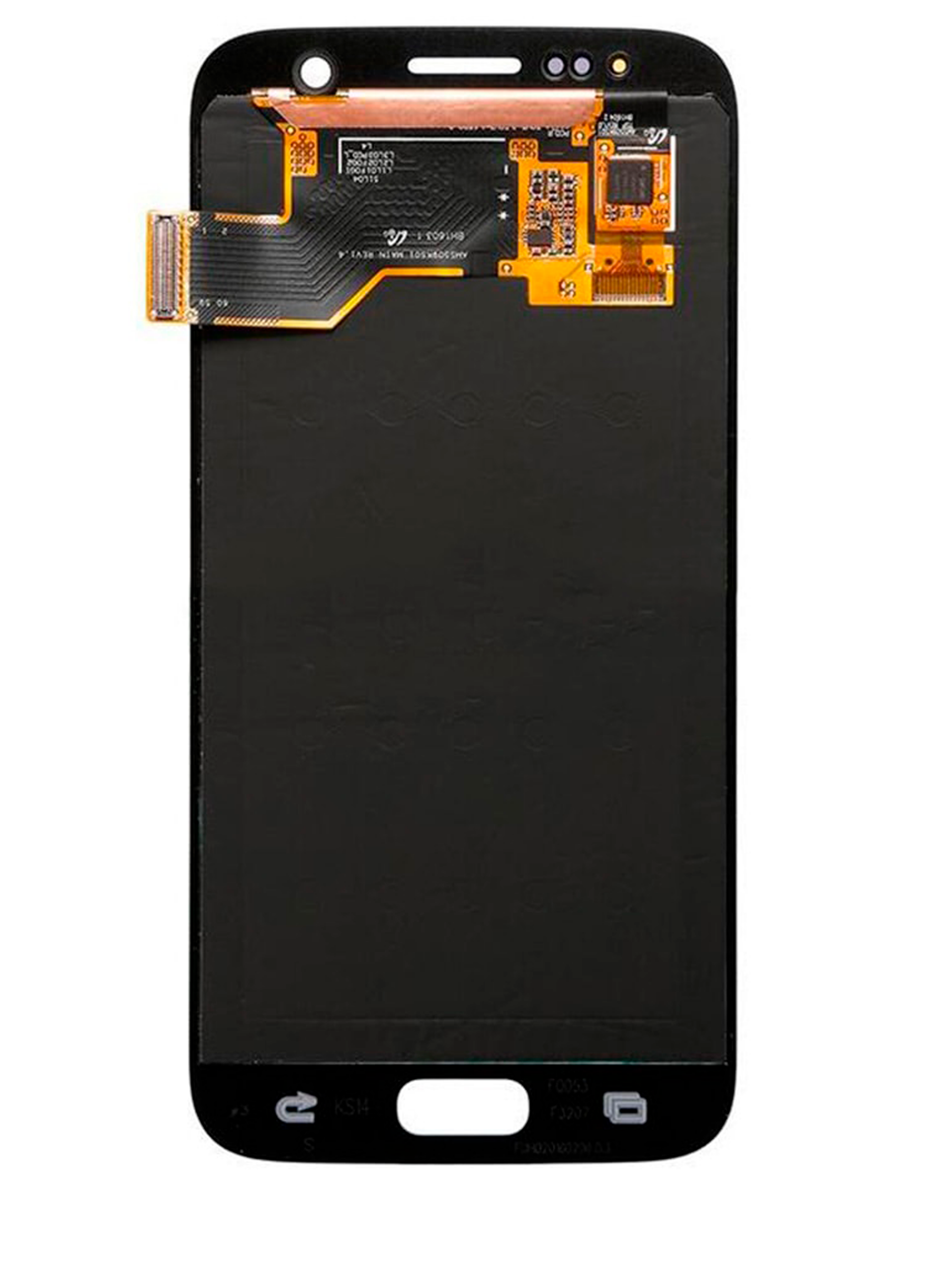 OLED Display ohne Rahmen für Samsung Galaxy S7 (professionell aufgearbeitet) (White Pearl) – Bild 3