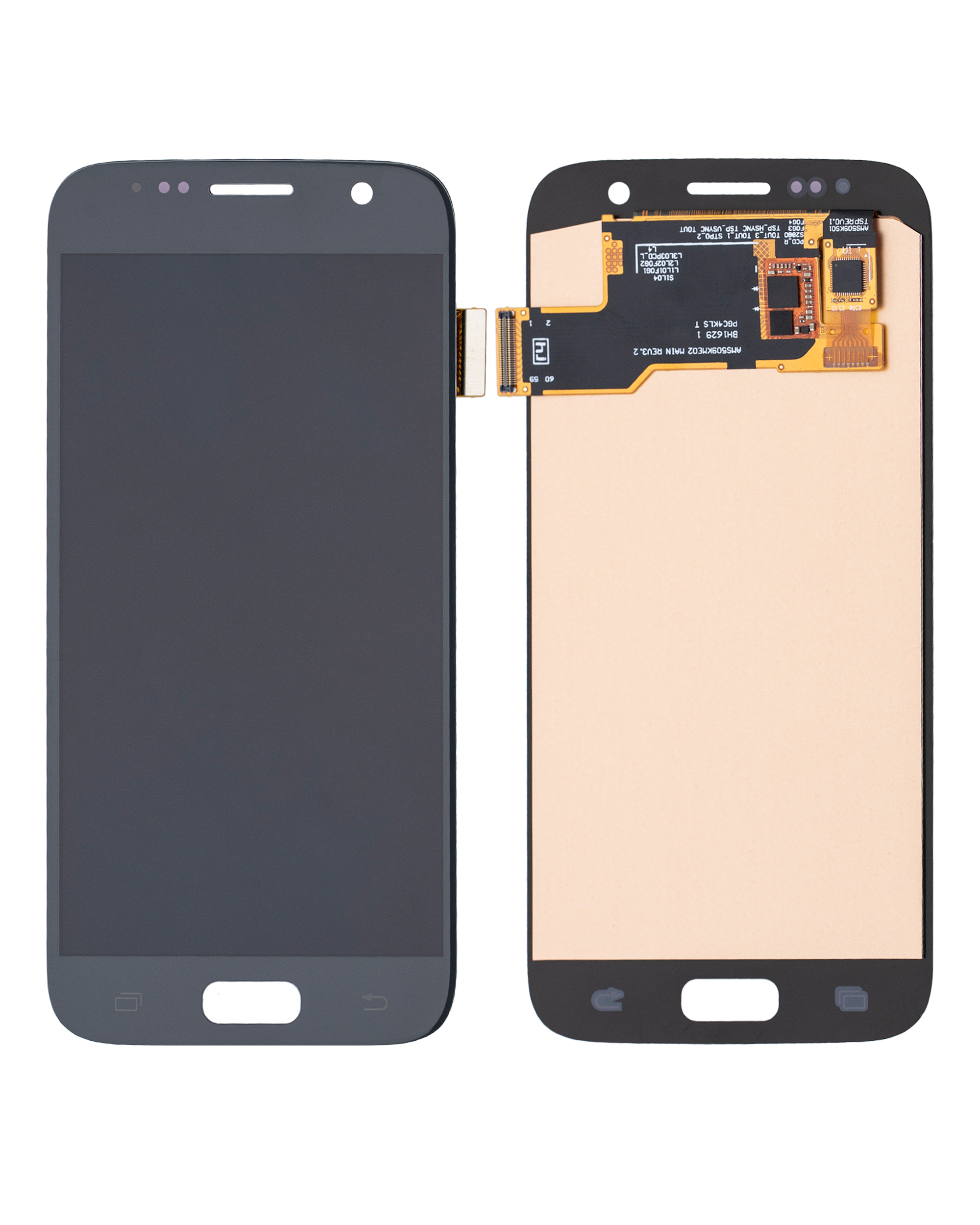 OLED Display ohne Rahmen für Samsung Galaxy S7 (professionell aufgearbeitet) (Black Onyx) – Bild 2