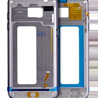 Mittelrahmen für Samsung Galaxy S7 Edge (mit Kleinteilen) (Black (Schwarz))