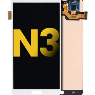 OLED Display ohne Rahmen für Samsung Galaxy Note 3 (professionell aufgearbeitet) (alle Modelle) (White (Weiß))
